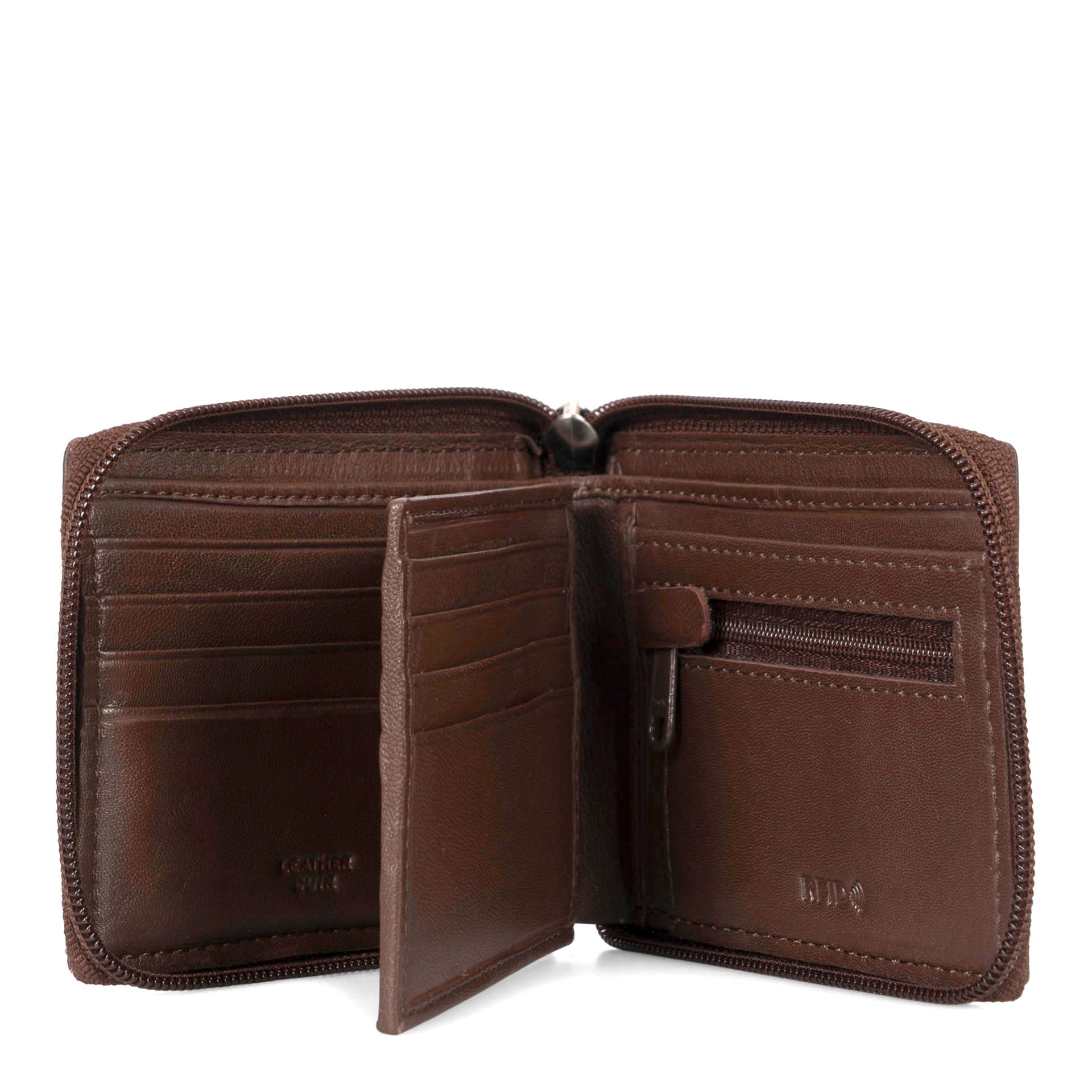 Premium RFID Blocking Zip Around Wallet for Men & Women - Slim Travel Wallet with Multiple Card Slots & ID Window - Perfect for Everyday Use, Travel & Business