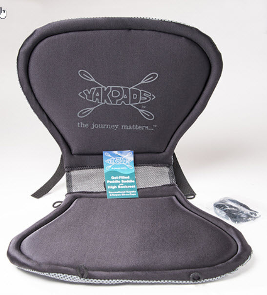 Yakpads Kayak Paddle Saddle - Comfortable Padded Gel Seat Cushion for Kayaking, Canoeing & Boating - Waterproof & Non-Slip Design for Outdoor Adventures