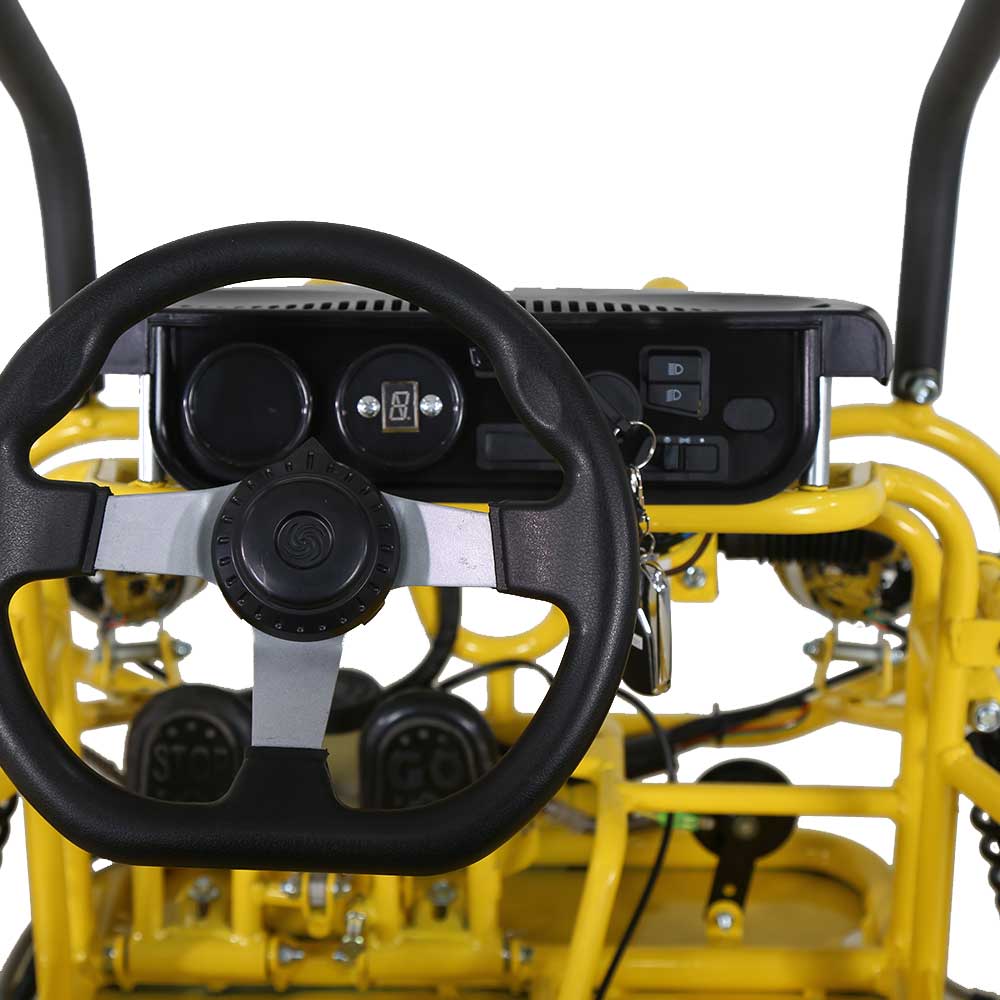 TaoMotor 107cc Kids Go Kart - Gas Powered Off-Road Go Kart for Children Ages 6-12 - Perfect for Backyard Racing, Off-Road Trails, and Outdoor Family Fun