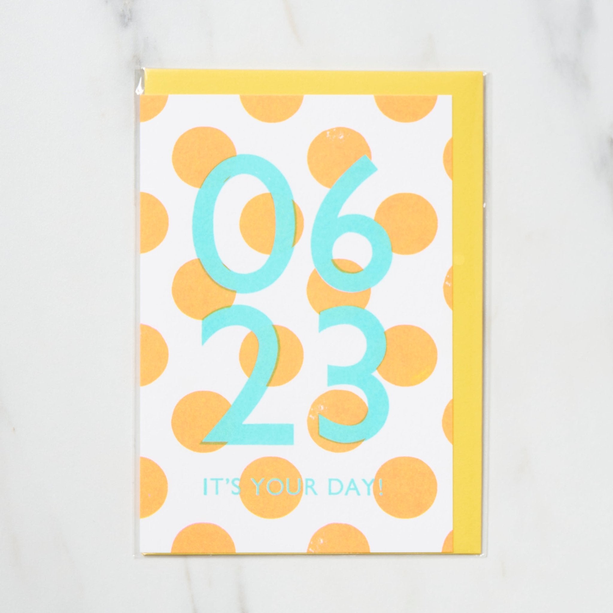 365 Find Your Day Card - June Edition | Letterpress Printed Letters for Birthdays, Anniversaries & Special Occasions | Perfect Gift for Loved Ones
