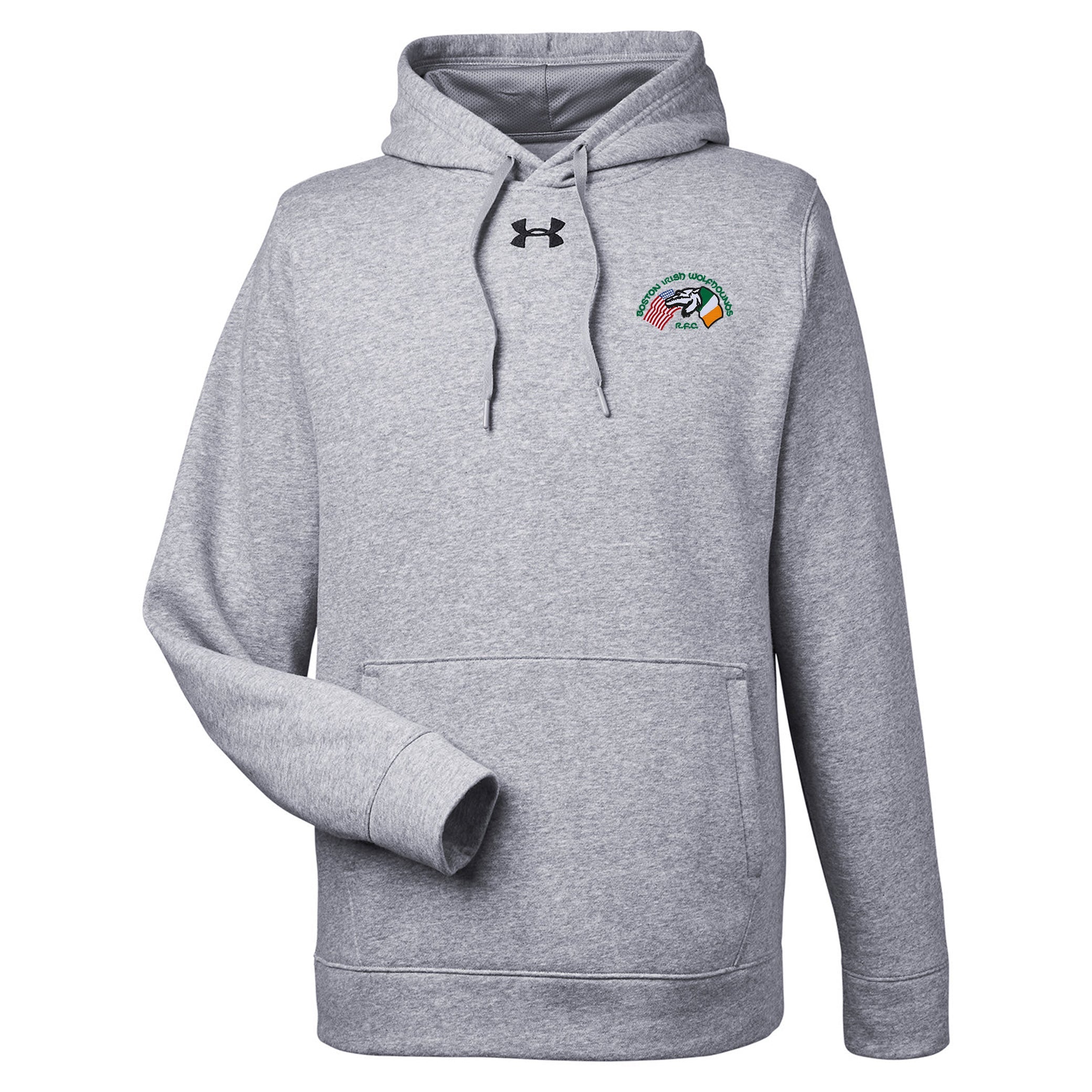 Boston Irish Wolfhounds YRFC UA Hustle Hoodie - Premium Pullover Sweatshirt for Men & Women | Comfortable & Stylish for Sports, Casual Wear & Outdoor Activities