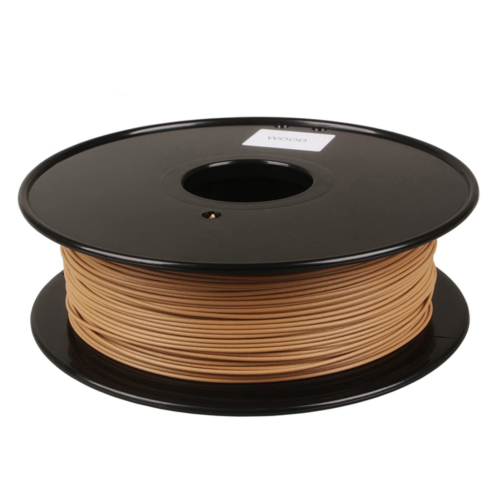 JKHN 3D Printer Filament 1.75mm Wood PLA - Dark Brown for 3D Printing | Perfect for DIY Crafts, Home Decor & Prototyping
