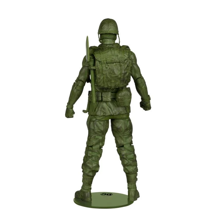 DC Multiverse Sgt. Rock Collector Edition Platinum (Chase) - Premium Action Figure for DC Comics Fans, Collectors & Display