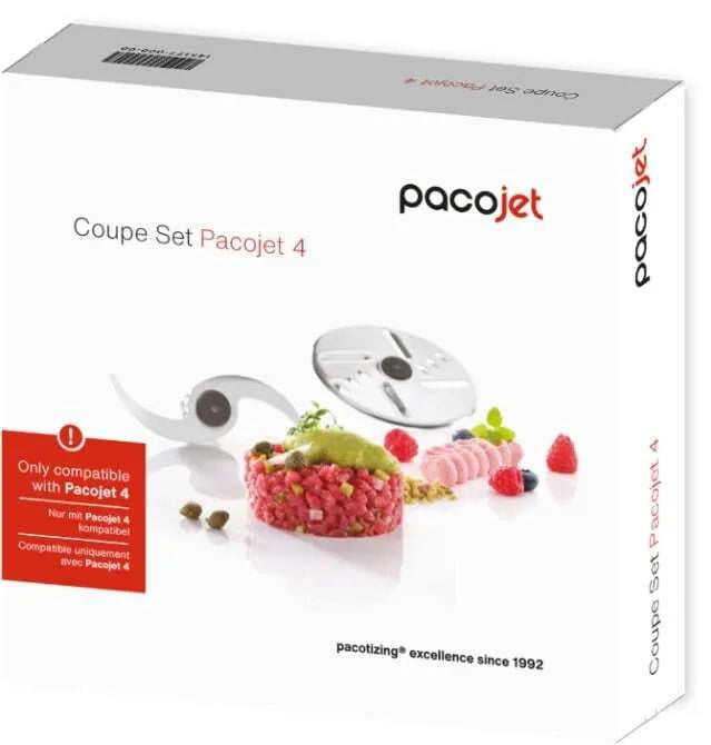 Premium Pacojet 4 Coupe Set - Professional Frozen Dessert Maker for Ice Cream, Sorbet & Mousse - Perfect for Restaurants, Bakeries & Home Chefs