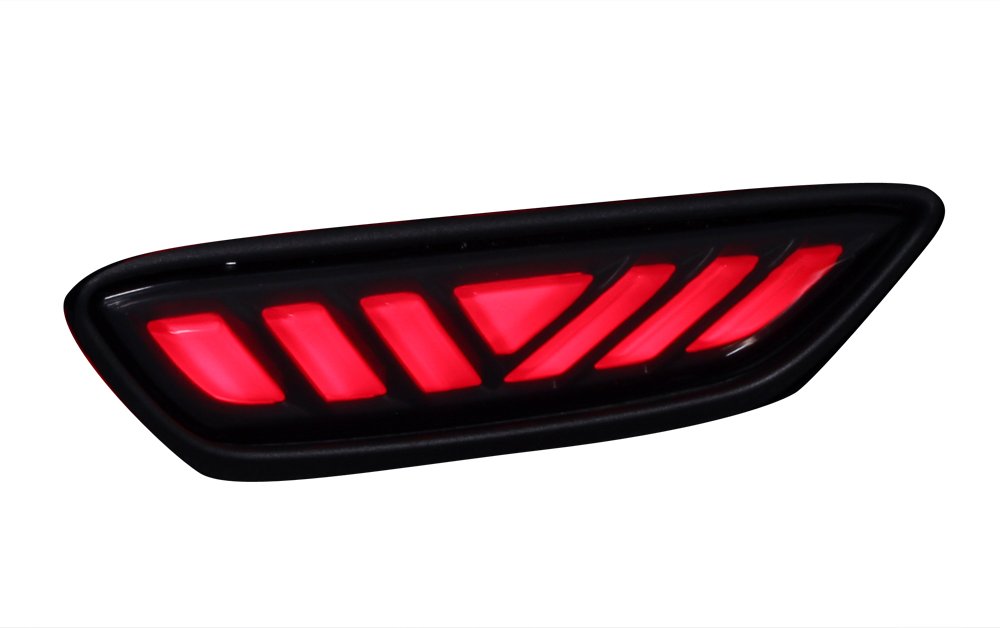 Toyota C-HR NGX50/ZYX10 2016-2018 Rear LED Fog Lamp Brake Light Bumper - 1pc Replacement for Enhanced Visibility & Safety - Perfect for Night Driving & Inclement Weather