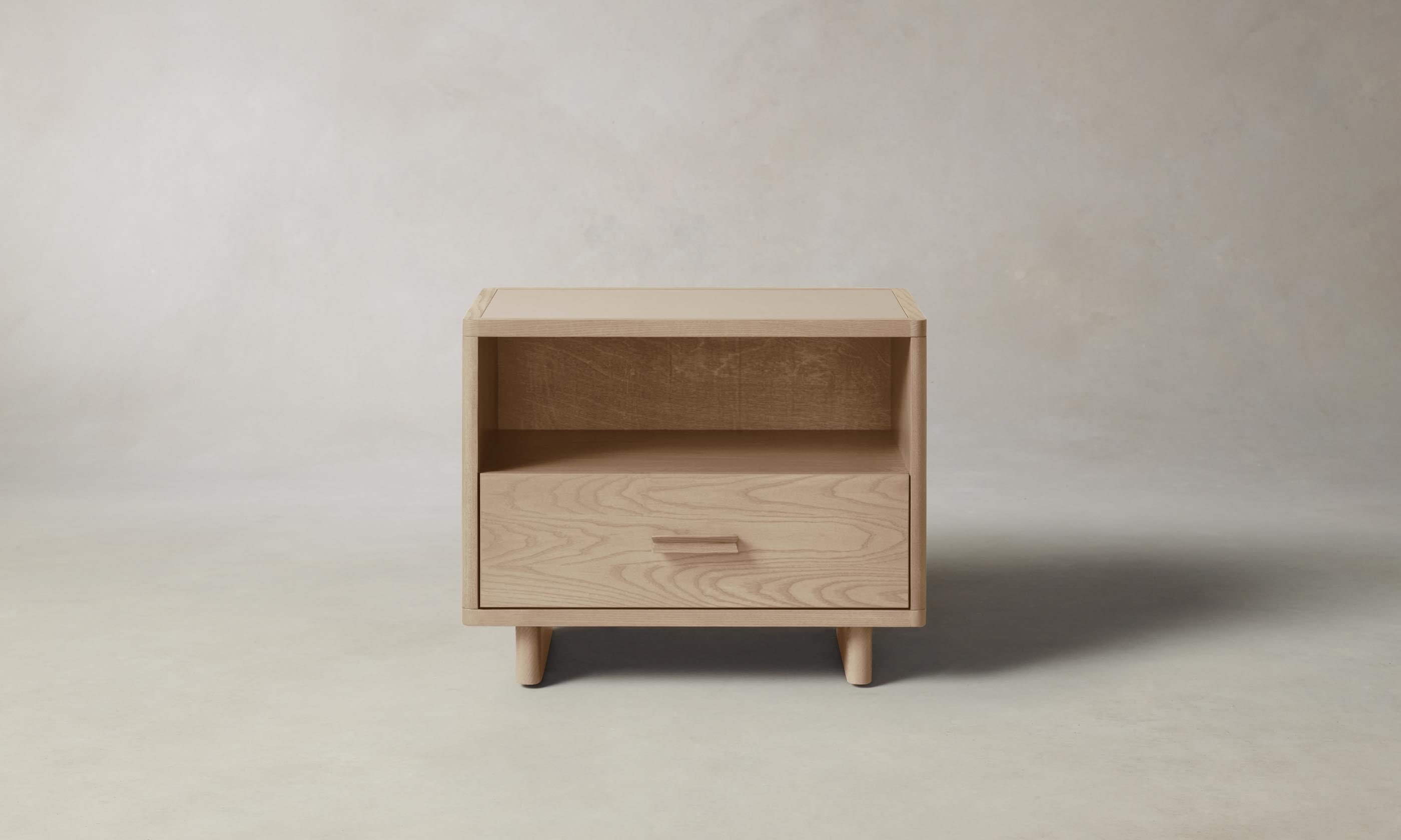 Clinton Nightstand - Modern Bedside Table with Storage Drawer, Wooden Night Stand for Bedroom - Perfect for Small Spaces, Apartments & Guest Rooms