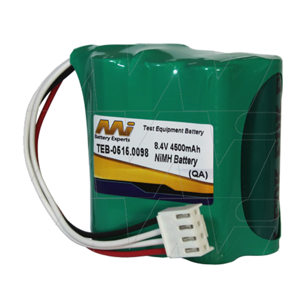 8.4V 4500mAh Rechargeable NiMH Battery for Test Equipment - Power Your Digital Multimeters, Oscilloscopes & Lab Instruments