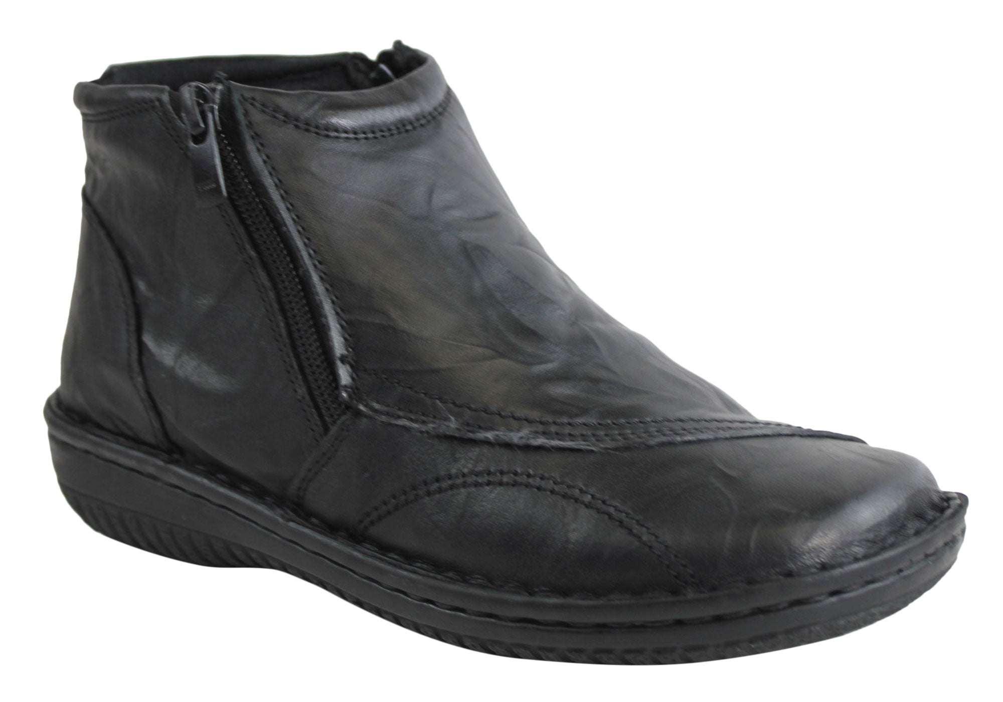 Comfort 5250 27 Women's Genuine Leather Boots - Handcrafted in Turkey - Perfect for Fall Fashion & Outdoor Adventures