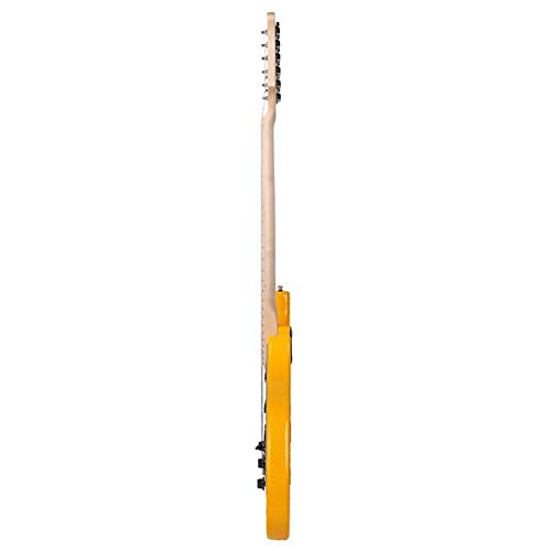Stylish Electric Guitar Kit for Music Lovers - Black Pickguard & Orange Finish | Fast 3-7 Day Delivery | Perfect for Beginners, Live Performances & Home Practice