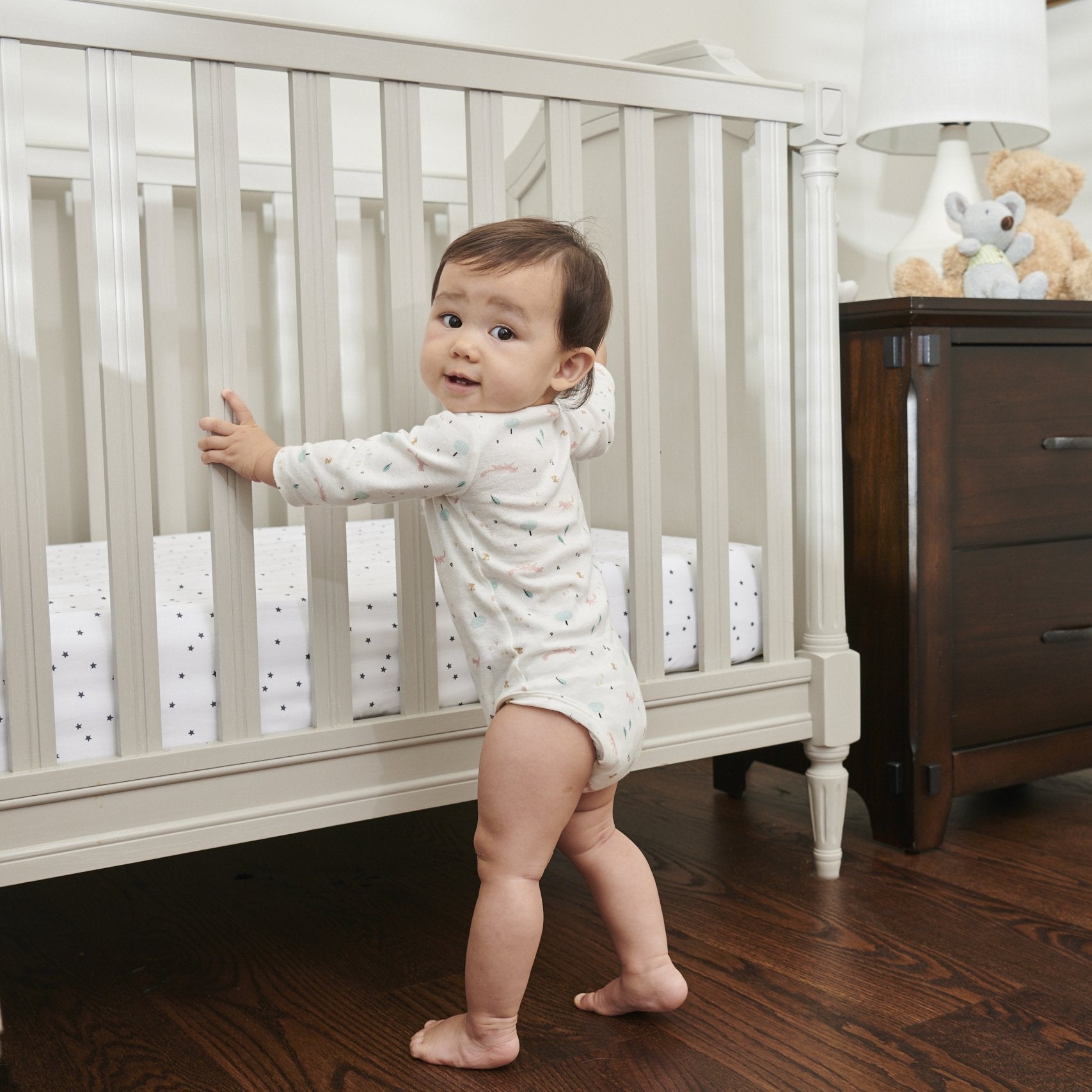 Moonlight Slumber Starlight Sleepwell Crib Mattress - Breathable, Hypoallergenic Baby Mattress (Compressed & Rolled for Easy Setup) - Perfect for Nursery, Daycare & Travel