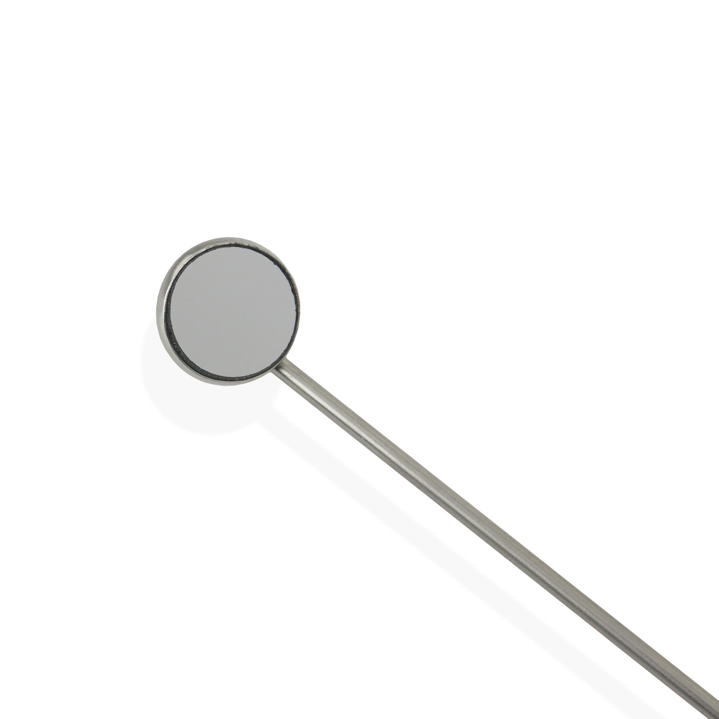 Laryngeal Oral Mirror No. 1 with Handle - 12MM Diameter Small Inspection Mirror for ENT, Throat, HVAC & Automotive Use - Perfect for Medical Exams, HVAC Repairs & Vehicle Maintenance