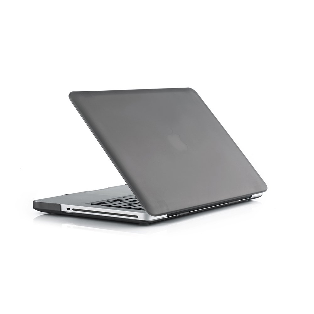 MacBook Pro 13 Case 2012-2008 Model A1278 | Matte Hard Plastic Shell Cover for 13.3-inch MacBook Pro with CD-ROM Drive - Gray | Protective Laptop Cover for Work, School & Travel