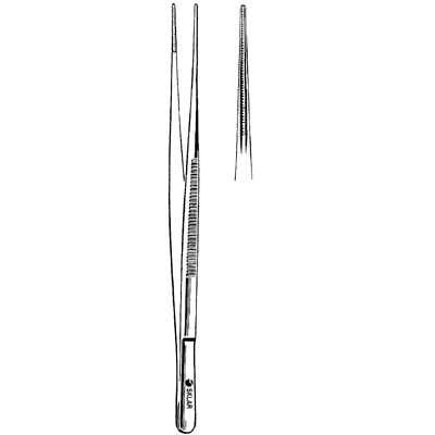 Debakey Atraumatic Tissue Forceps 9.5