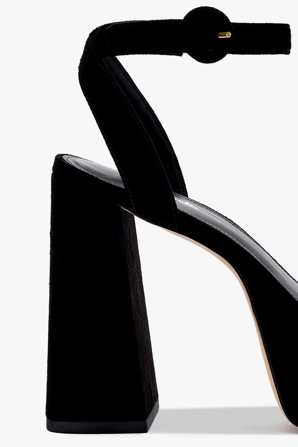 Black Suede Dolly Sandal - Comfortable Women's Casual Shoes for Summer Outfits & Beach Vacations