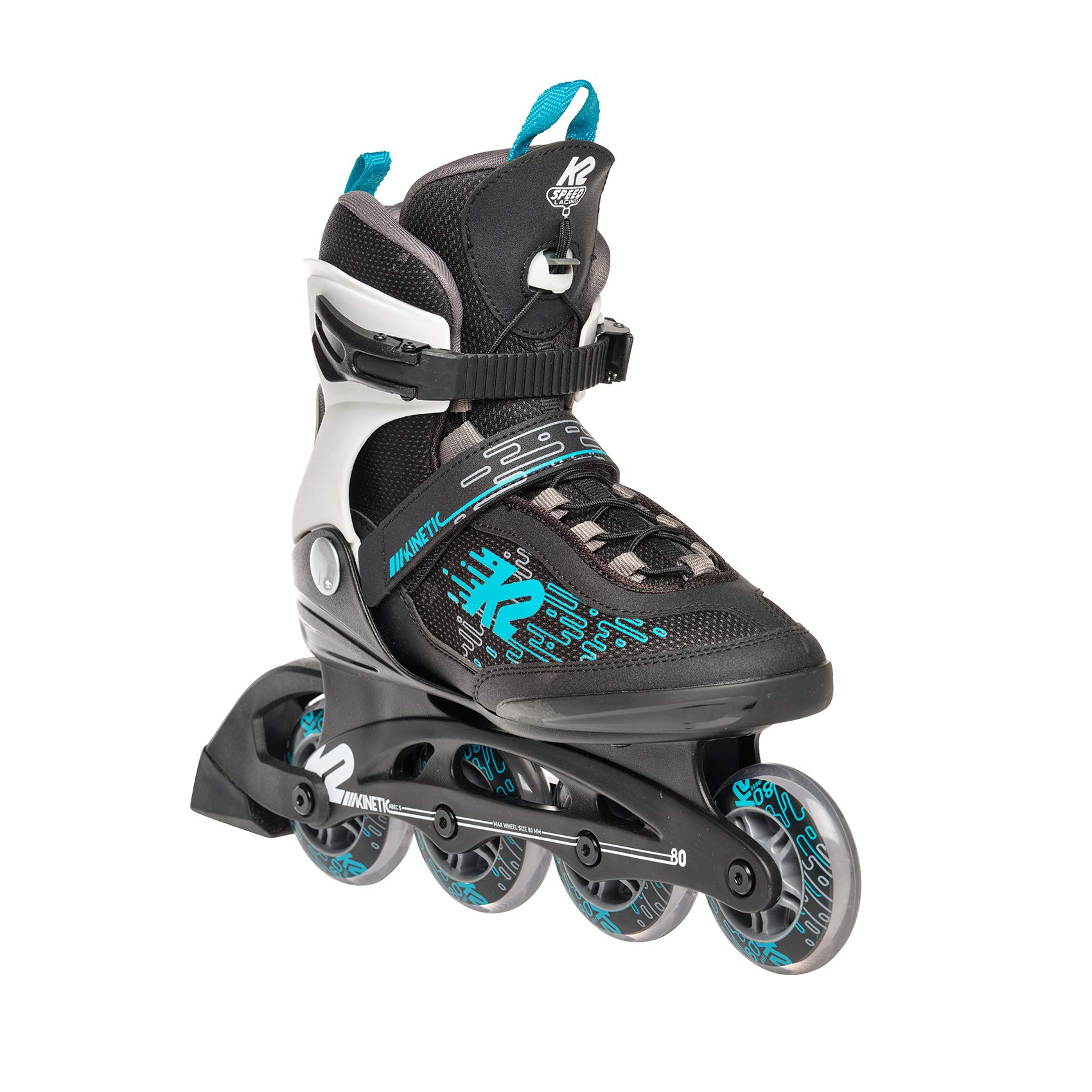 Women's Kinetic 80 Pro Inline Skates - High Performance Rollerblades for Fitness, Speed & Outdoor Skating - Perfect for Exercise, Commuting & Recreational Use