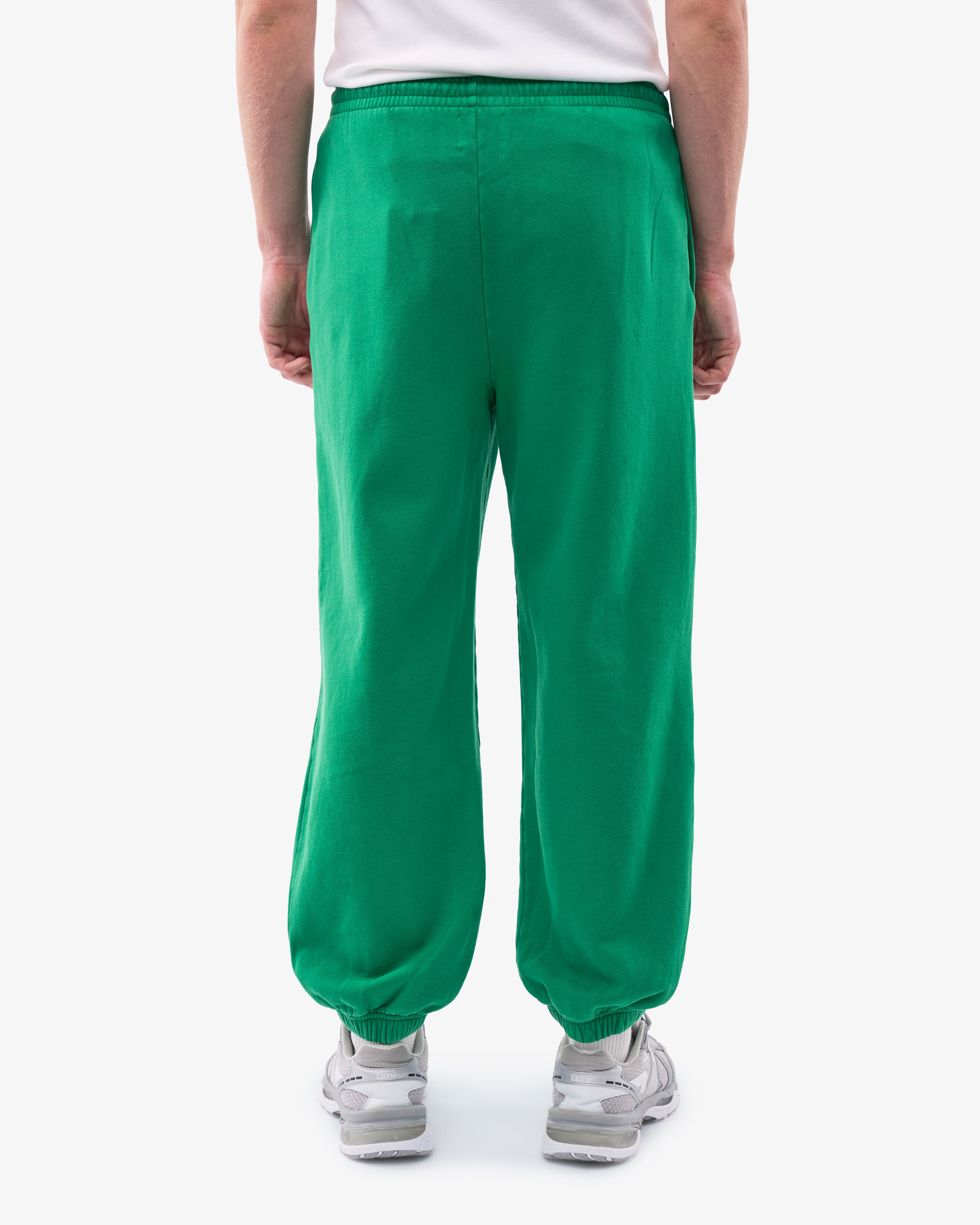 Organic Relaxed Sweatpants for Women - Soft Comfortable Lounge Pants in Kelly Green - Perfect for Yoga, Home Wear and Casual Outfits