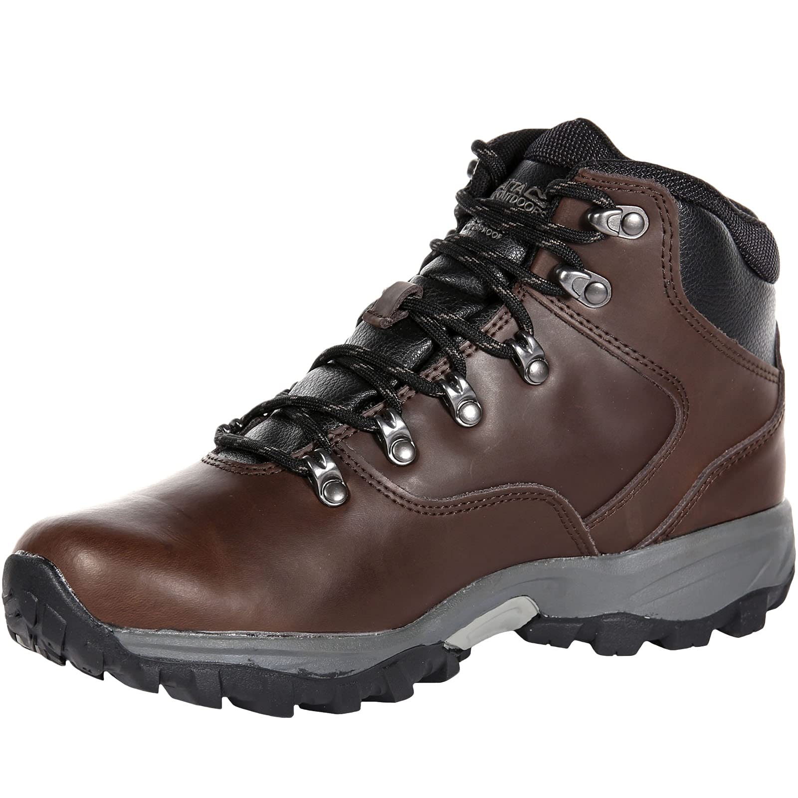 Regatta Men's Bainsford Waterproof Walking Shoes - Lightweight Hiking & Outdoor Trekking Footwear for Men - Perfect for Trail Walking, Travel & Casual Wear