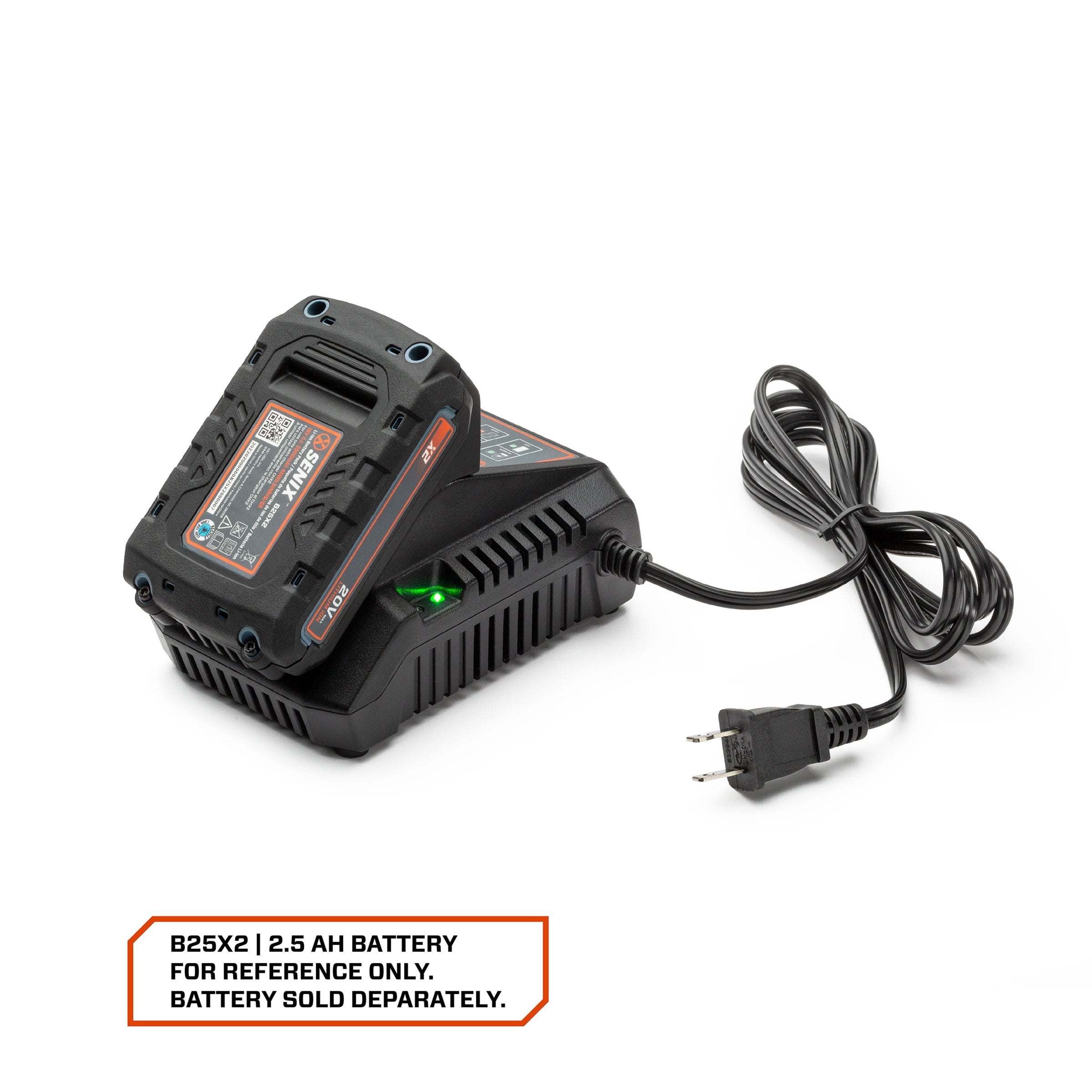 X2 20V Max* 2 Amp Fast Charger for Power Tools - Compatible with Dewalt, Black+Decker & Porter Cable - Perfect for Job Sites & Home DIY Projects