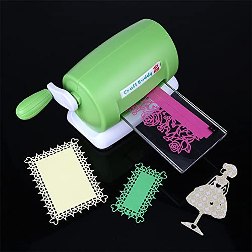 Best Die Cutting Machine for DIY Crafts - Manual Embossing & Scrapbooking Tool for Paper Cards, Photo Albums & Decorative Projects | Perfect for Card Making, Home Decor & Gift Crafting