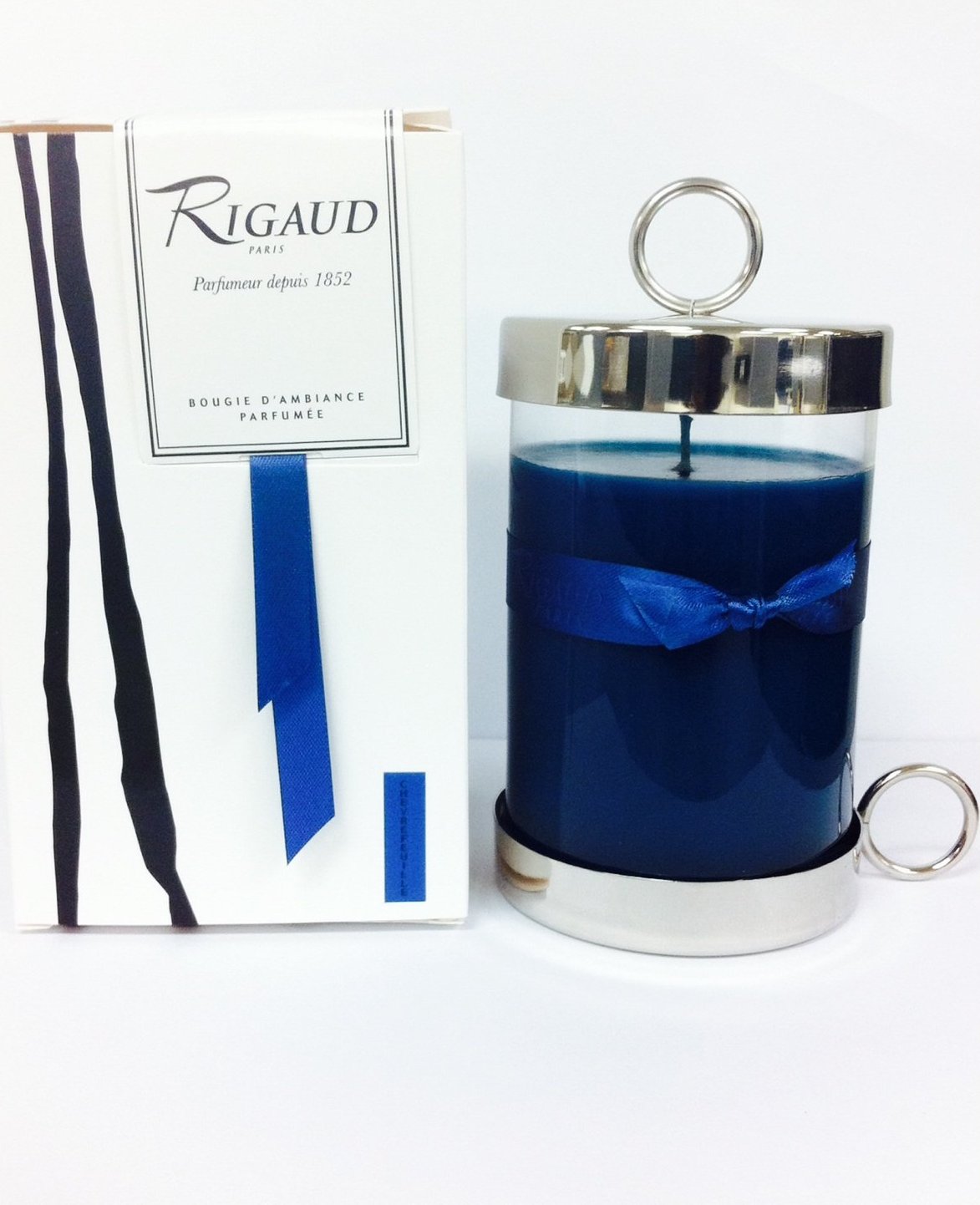 Rigaud Chevrefeuille Large Scented Candle with Decorative Lid - 230g, 90-Hour Burn Time - Perfect for Home Decor, Relaxation & Aromatherapy