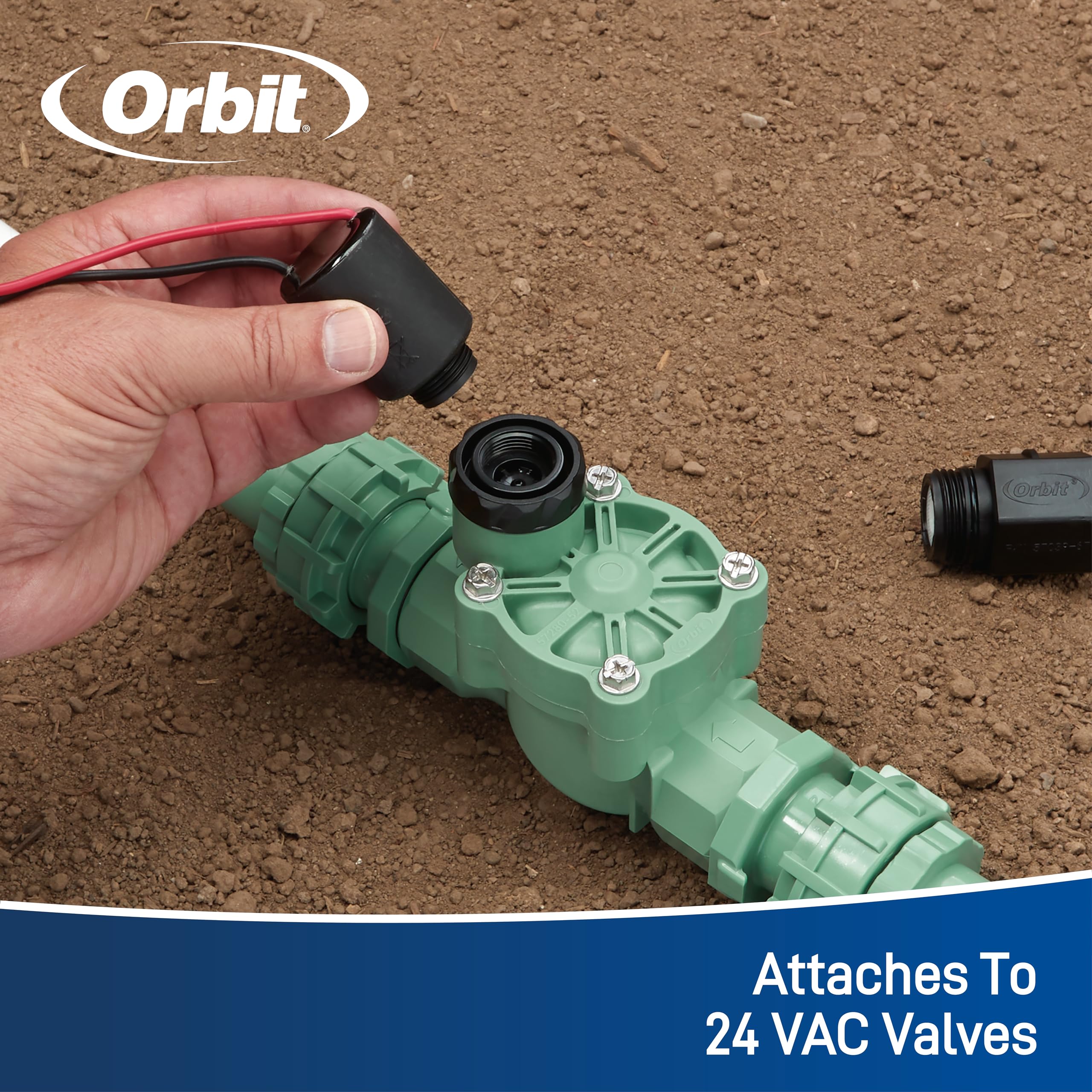 Orbit 57865 Smart Battery-Operated Water Sprinkler Timer for Lawn & Garden Irrigation - Automatic Hose Timer with Easy Programming - Perfect for Yard, Flower Beds & Vegetable Gardens