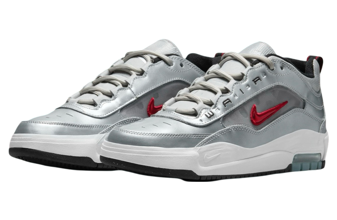 Nike SB Air Max Ishod Woven Men's Skateboarding Shoes (Silver Bullet) - Lightweight & Durable for Street Skating, Casual Wear & Sneaker Collectors