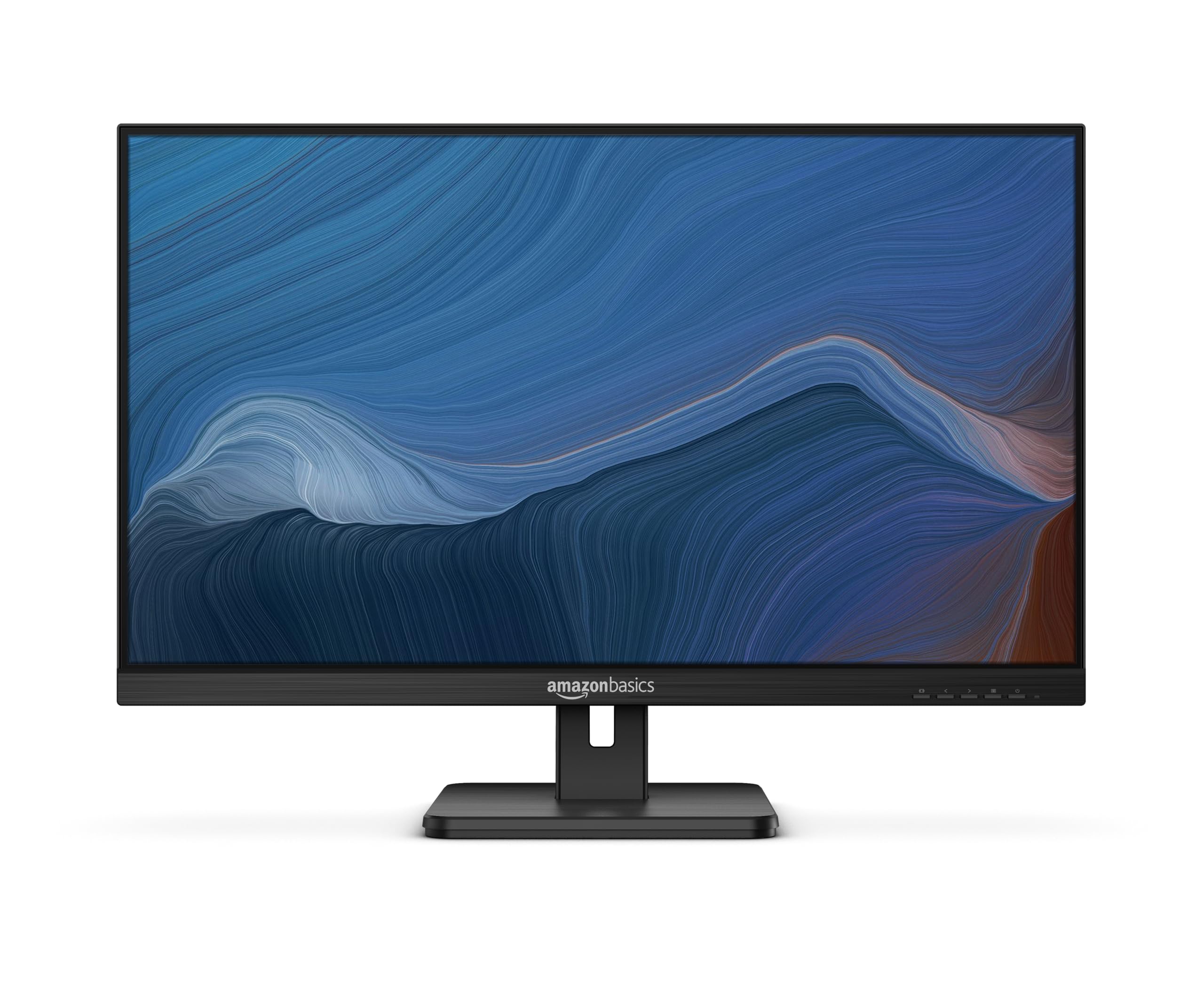 Amazon Basics 27-inch IPS Monitor - 75Hz Refresh Rate, FHD 1080P, HDMI/DisplayPort/VGA, VESA Mount, Built-in Speakers - Ideal for Home Office, Gaming & Productivity (Black)