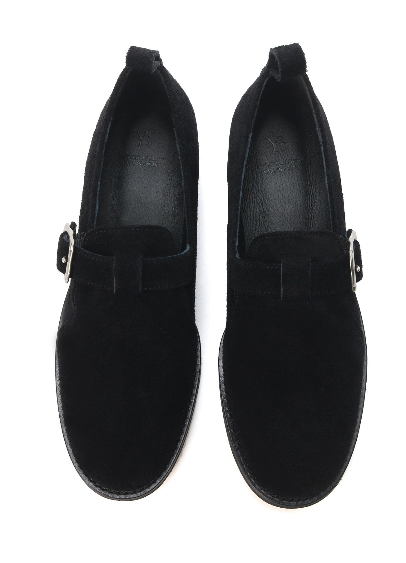 Cow Suede One Strap Shoes for Women - Comfortable Slip-On Loafers for Casual Wear & Office Outfits
