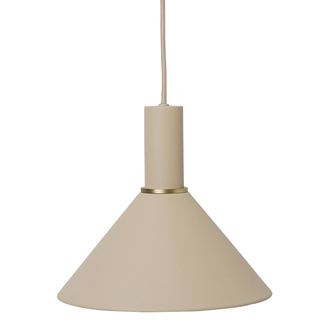 Ferm Living Cone Shade Collection - Modern Pendant Lighting for Dining Room, Bedroom & Living Room Decor