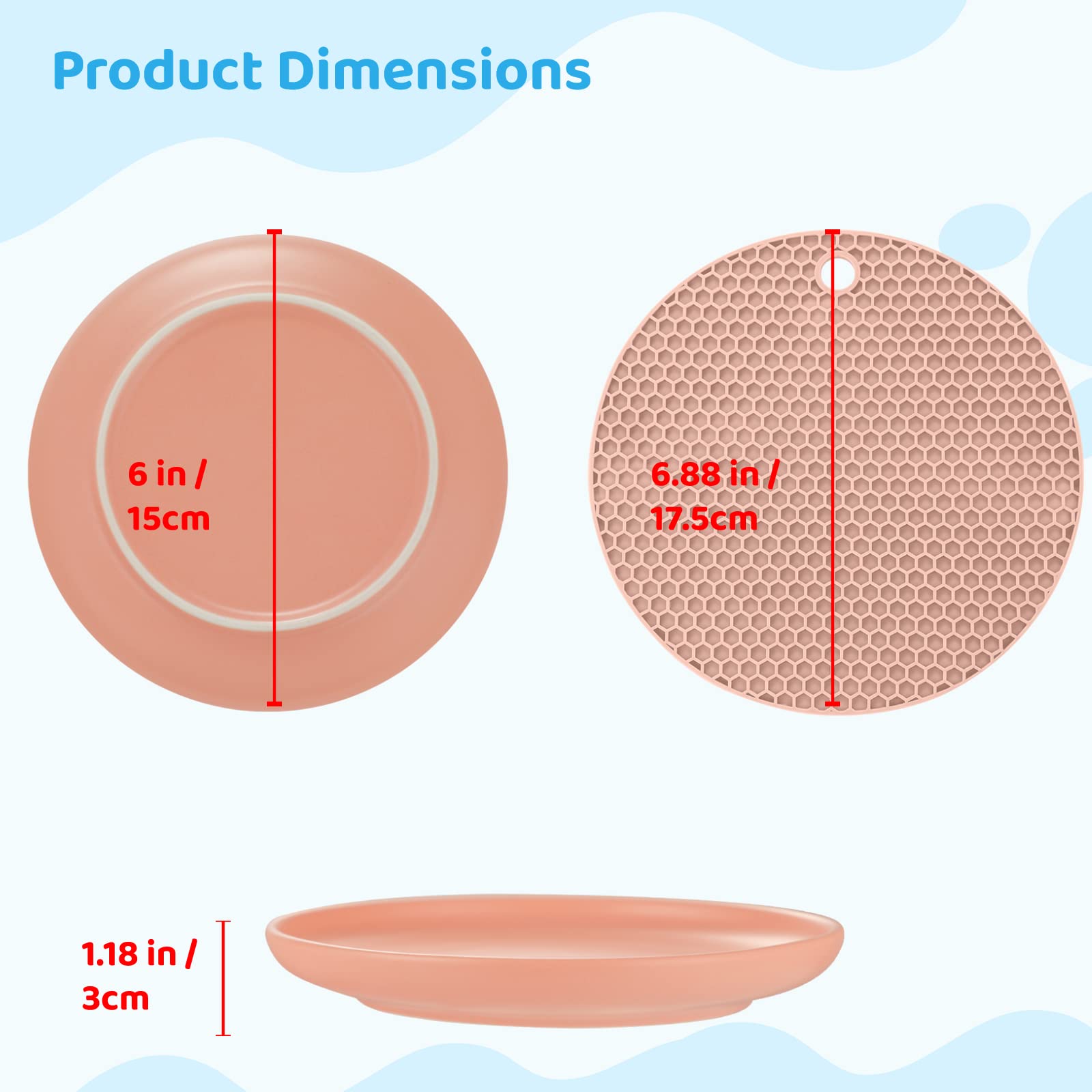 Premium Ceramic Cat Food Bowl - Wide Shallow Dish for Wet Food & Whisker Stress Relief - Non-Slip Base for Kittens & Small Pets - Perfect for Stress-Free Feeding at Home or Travel