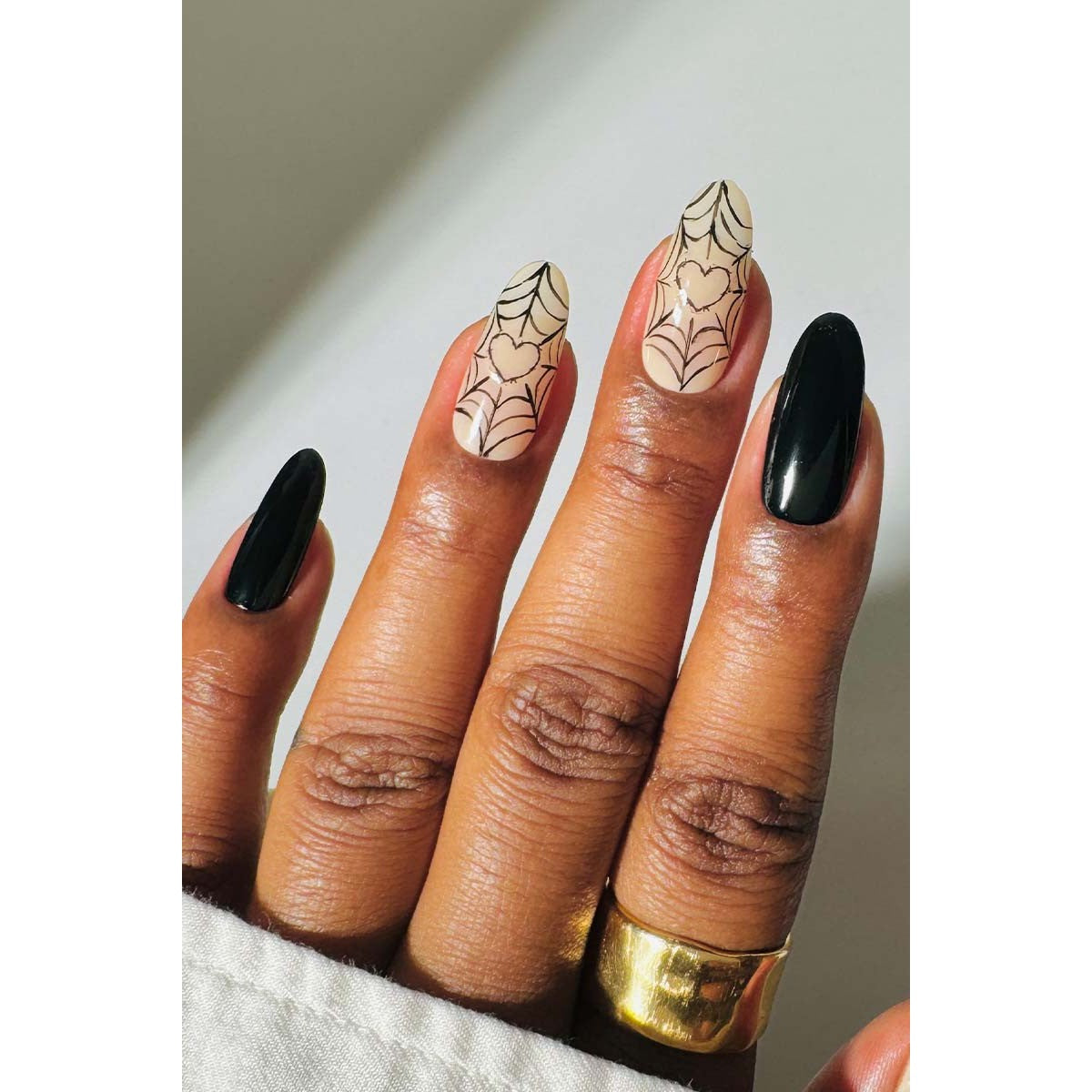 Cirque Colors Ready to Wear Nail Art Stickers - Tough Love Design | Easy DIY Nail Decals for Women | Perfect for Parties, Weddings & Everyday Wear