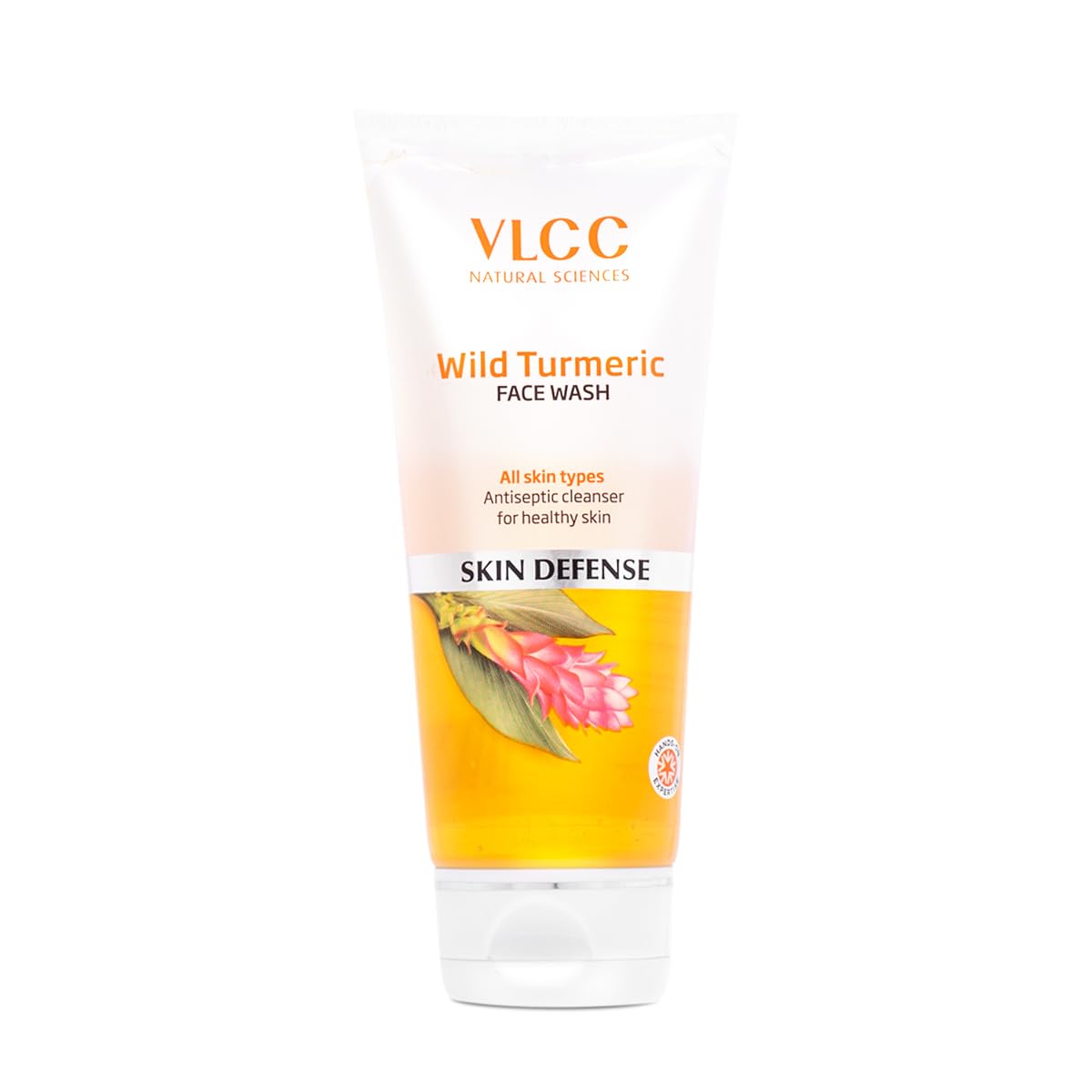 VLCC Wild Turmeric Face Wash for Glowing Skin - 80ml | Natural Brightening & Acne Control | Daily Use for Oily & Combination Skin