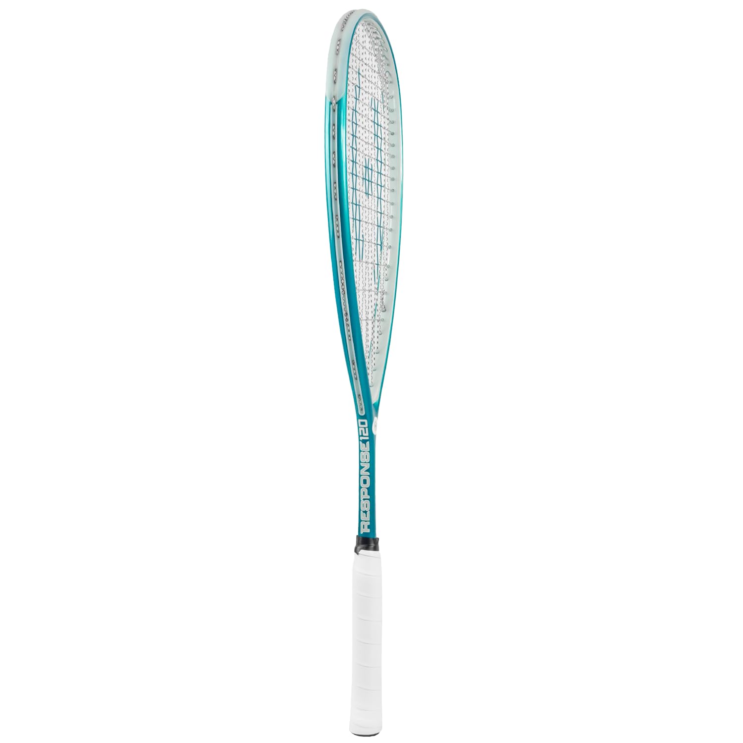 Harrow Response 120 Squash Racquet - Lightweight 120g Carbon Fiber Racquet for Power & Control | Teardrop Head Shape | Perfect for Intermediate & Advanced Players | Tournament & Training Use