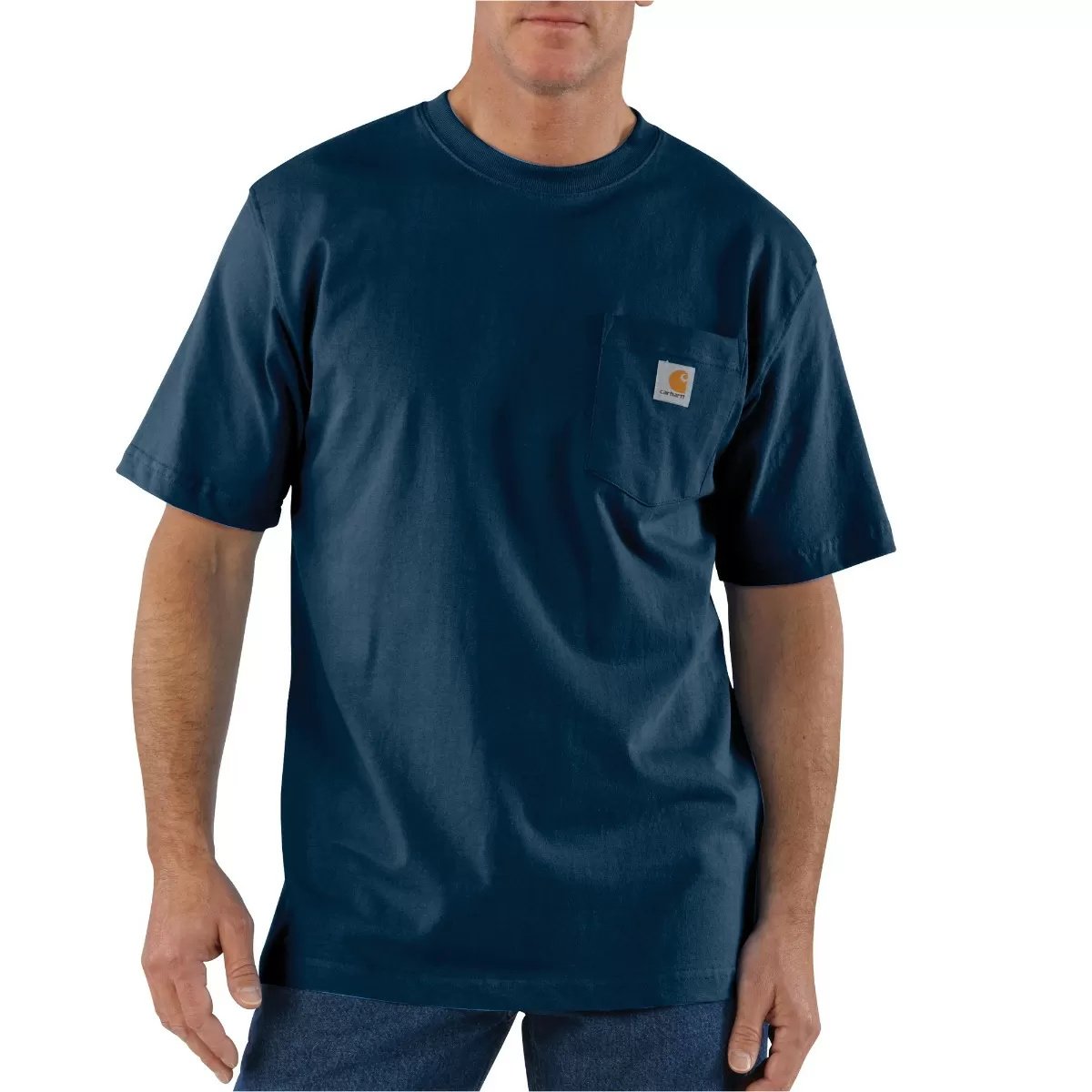 Carhartt® Men's Short Sleeve T-Shirt - Durable Cotton Work Shirt for Construction, Outdoor & Casual Wear