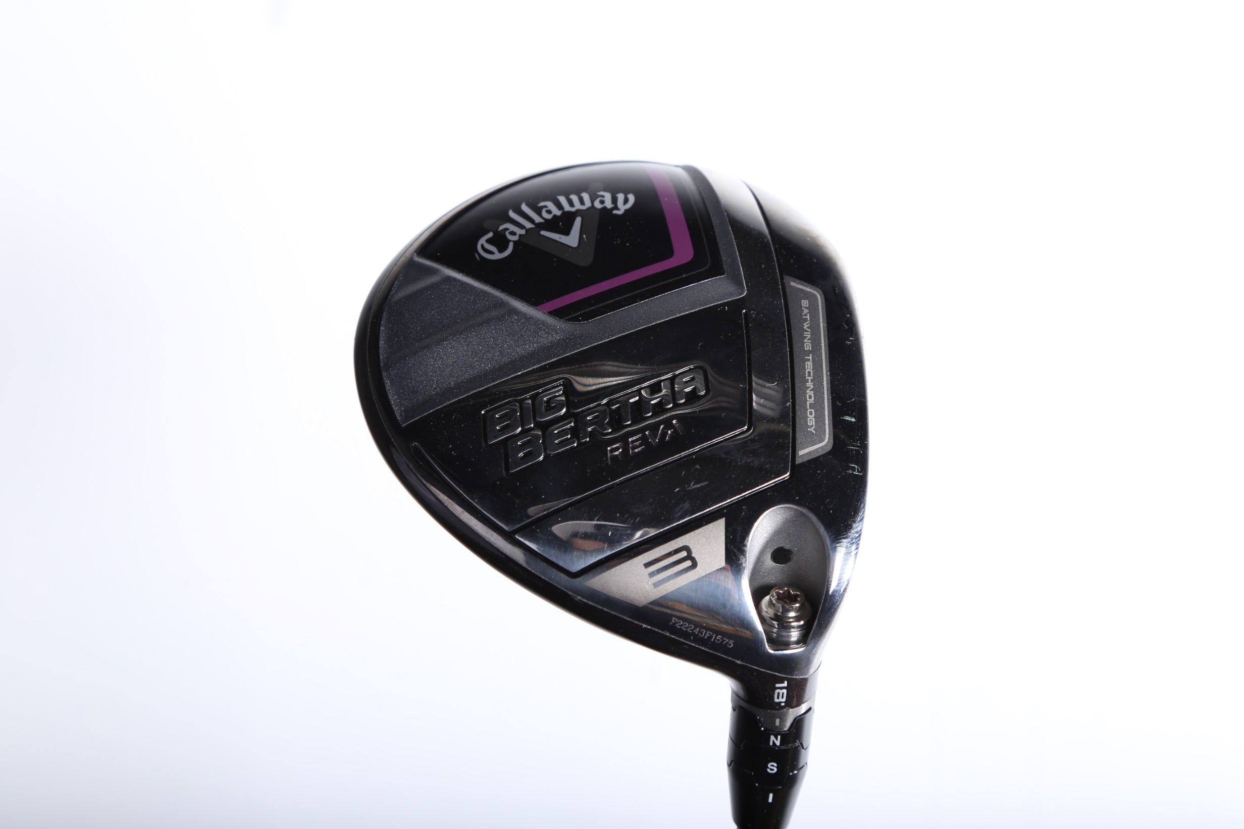 Used Callaway Big Bertha REVA 23 3 Wood Golf Club - Right Handed 18° Ladies Flex - Perfect for Women Golfers on the Course