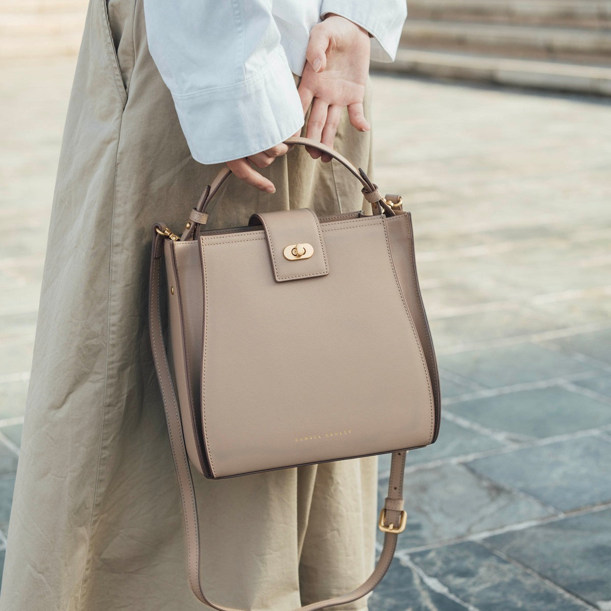 Athena Genuine Leather Bucket Bag for Women - Stylish Crossbody Shoulder Handbag - Perfect for Work, Travel & Everyday Use