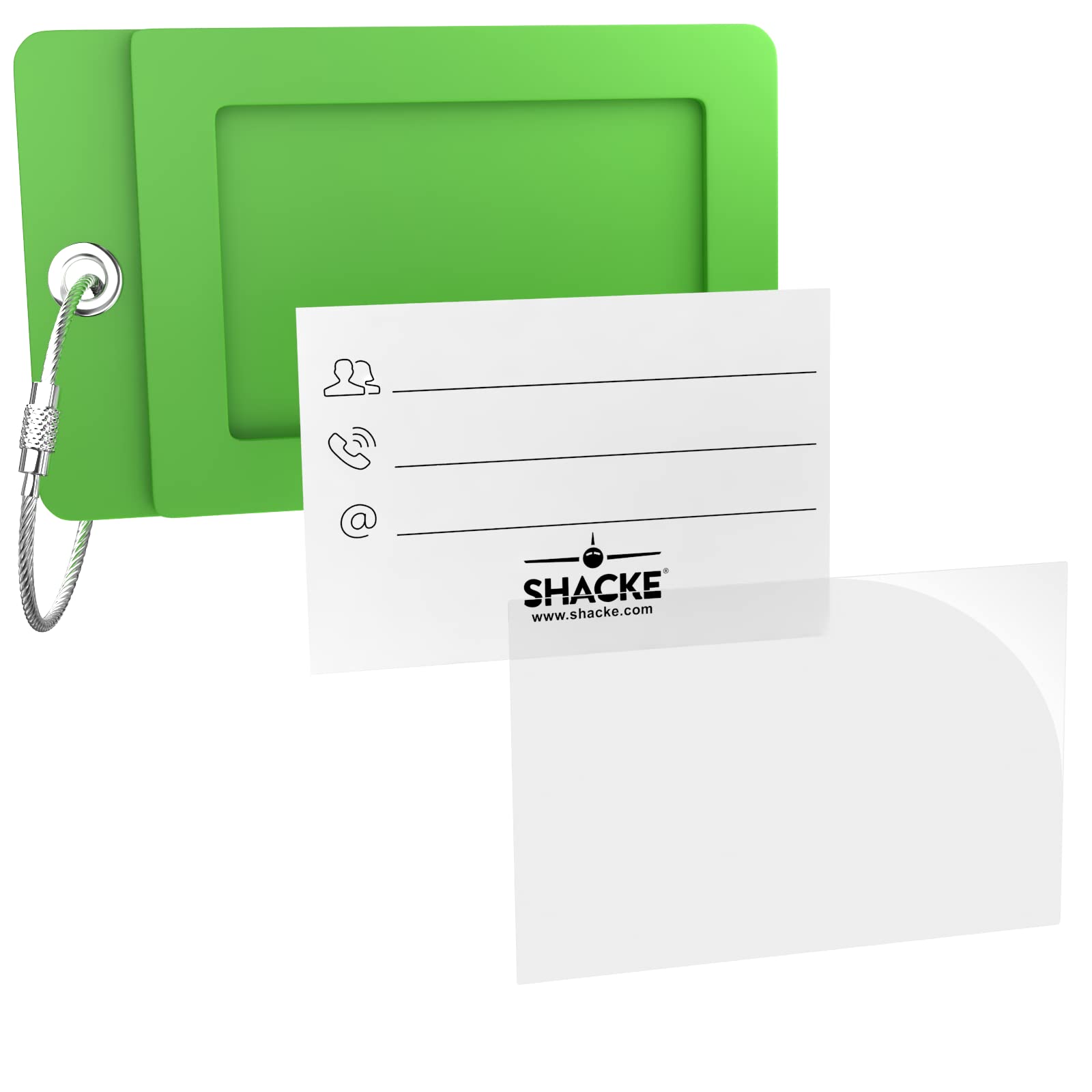 Custom Initial Luggage Tag - Flexible Personalized Travel Bag Tag with Stainless Steel Loop (Letter I) - Perfect for Suitcases, Backpacks & Travel Accessories