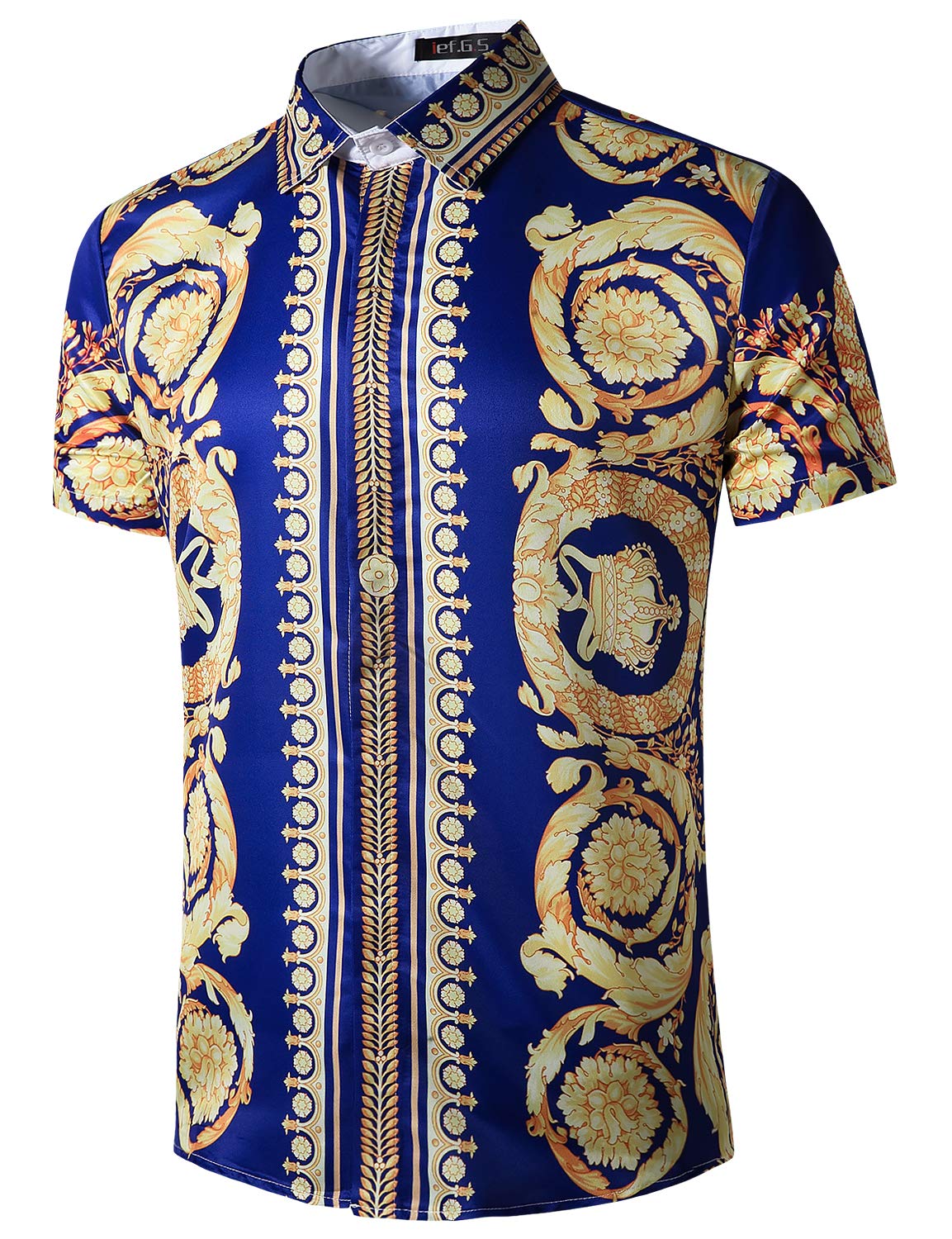 Hawaiian Shirt for Men - Stylish Short Sleeve Casual Button Down Shirt with Tropical Print | Perfect for Beach Vacation, Summer Party & Tropical Theme Events