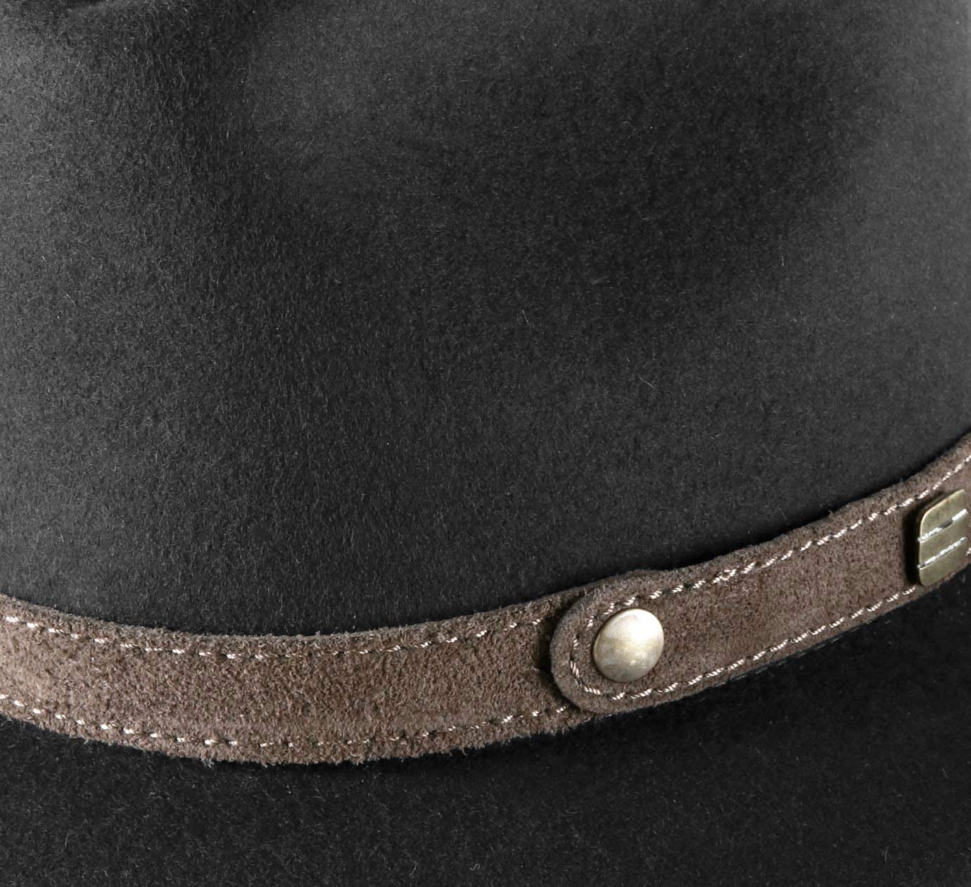 Classic Traveller II Wool Felt Fedora Hat - Water Repellent, Packable, Wide Brim for Men & Women - Perfect for Outdoor Adventures, Travel, and Fashion