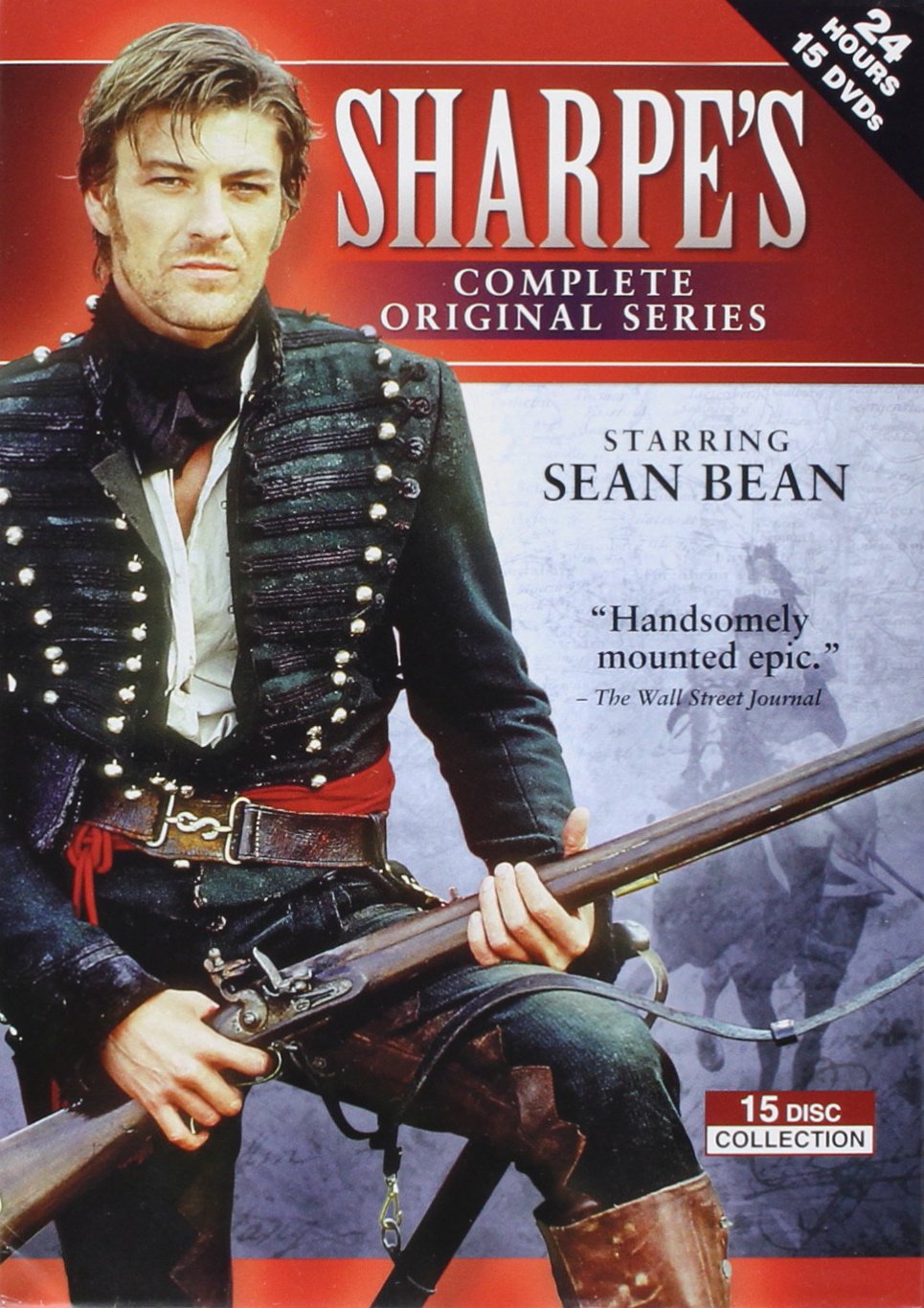 Sharpe's Complete Collection - 15-DVD Set | Classic British Military Drama Series | Perfect for History Buffs & War Movie Fans