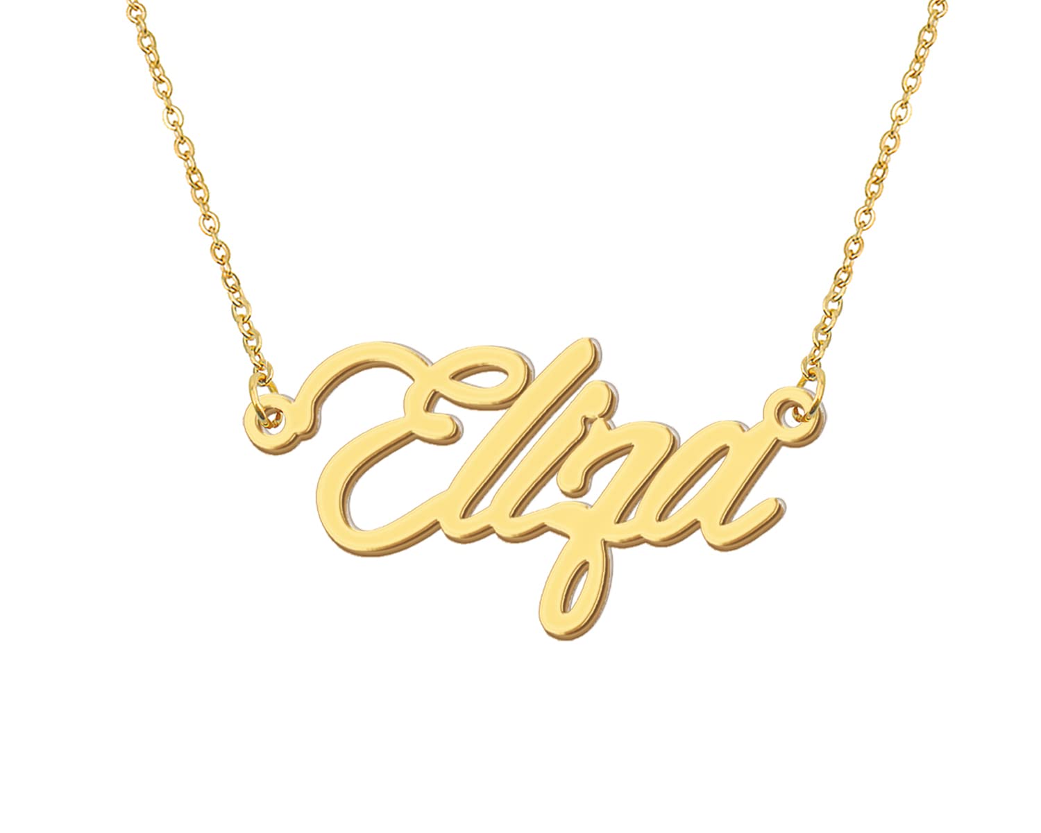 Custom Personalized Name Necklace for Women - Engraved Any Name Jewelry Gift for Mom, Bridesmaid, New Mom | Perfect for Weddings, Anniversaries & Special Occasions