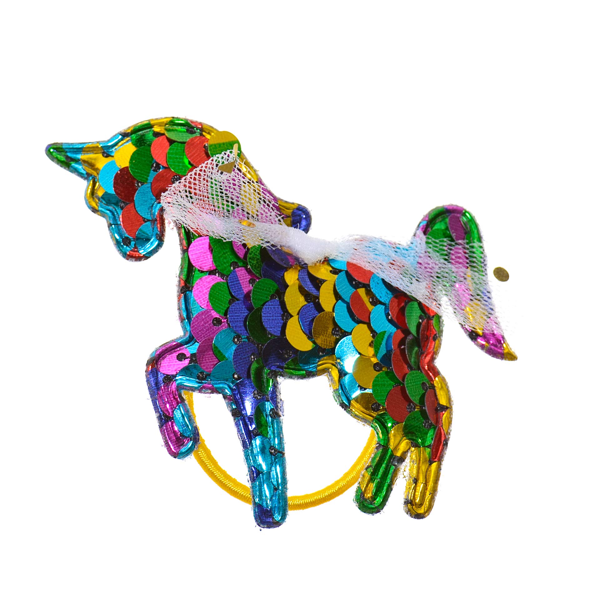 Sparkly Unicorn Sequin Hair Bands for Girls - Glitter Hair Accessories for Kids & Teens - Perfect for Birthday Parties, School, Dance & Everyday Wear