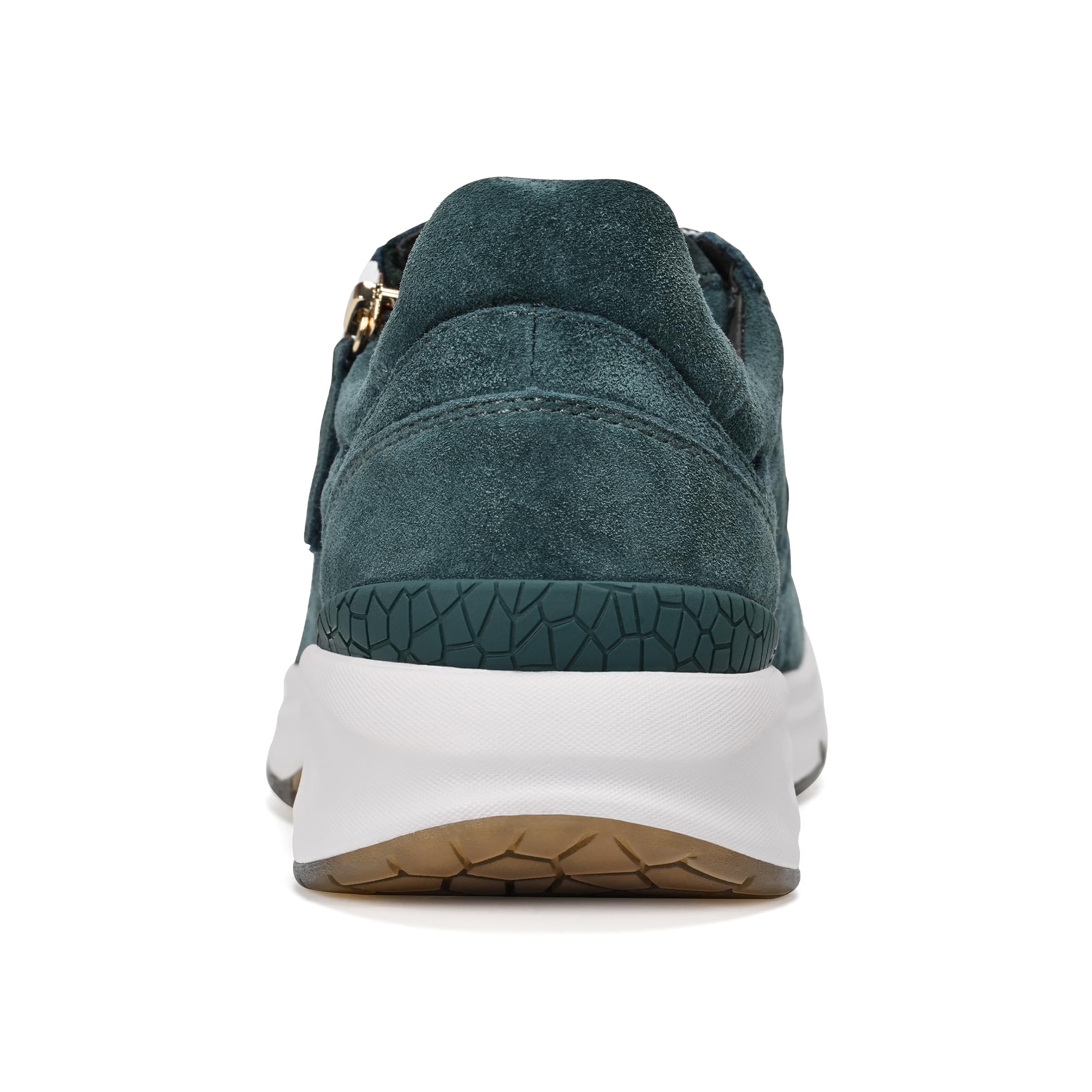 Nacarat Women's Genuine Leather Slip-On Sneakers with Zipper - Comfortable Gym Shoes for Running, Tennis & Sports | Perfect for Workouts, Casual Wear & Outdoor Activities