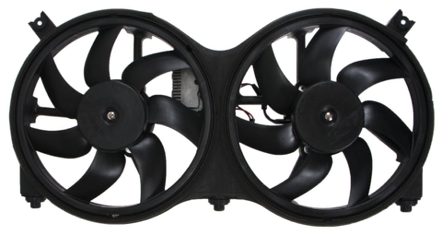 Four Seasons 76333 Radiator & Condenser Fan Motor Assembly Replacement - Compatible with [List Vehicle Models] - Durable Cooling System Part for Car & Truck AC Repair - Perfect for Summer Overheating Prevention & Engine Cooling Maintenance
