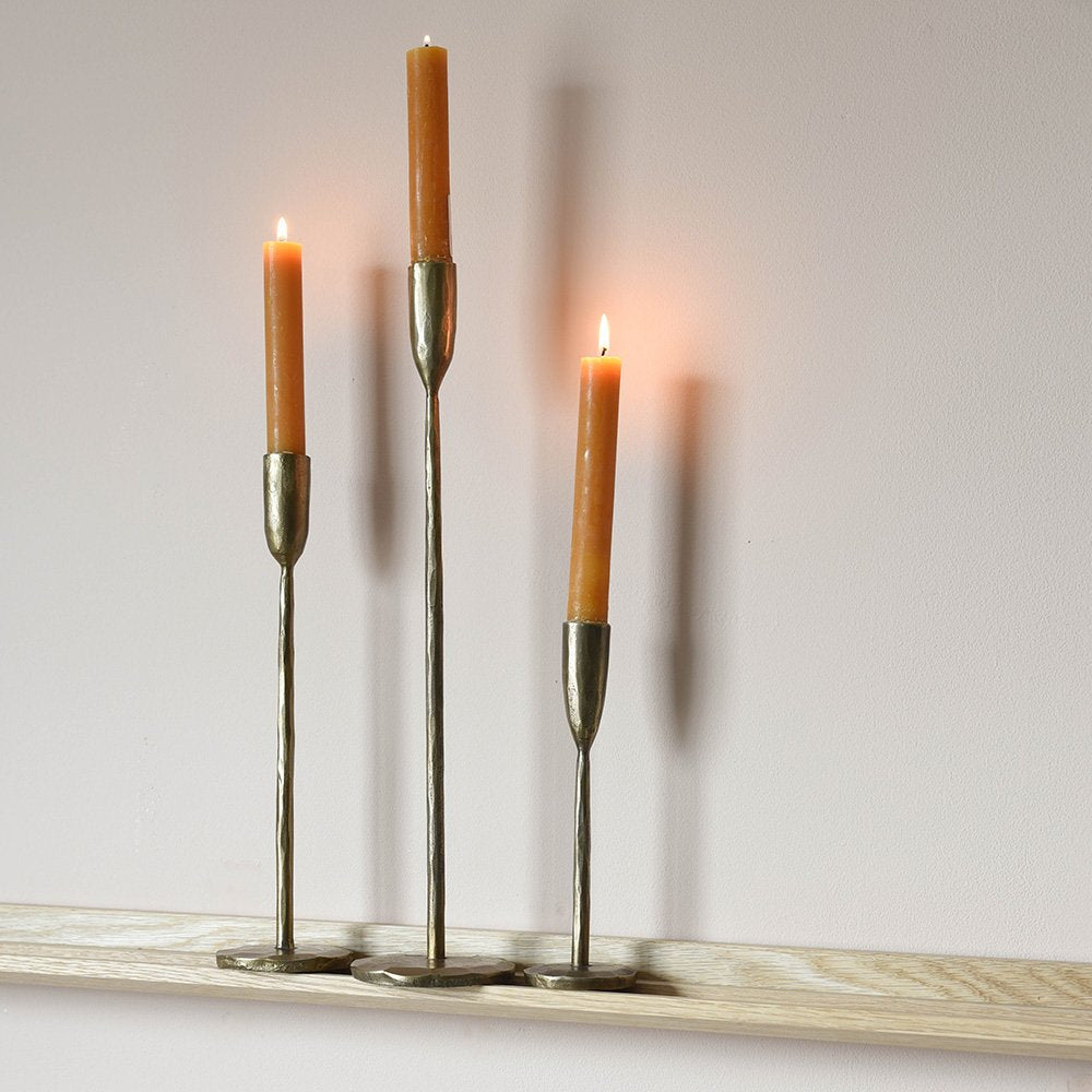 Elegant Slender Candlestick Holder - Modern Minimalist Candle Stand for Dining Table, Wedding, Home Decor - Perfect for Romantic Dinners & Holiday Centerpieces
