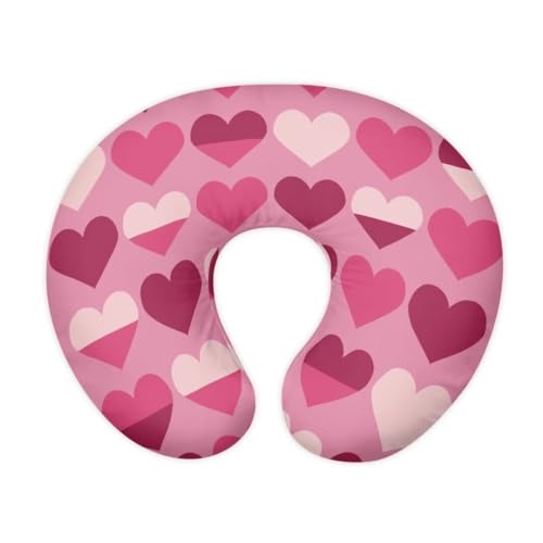 Valentine's Day Pink Heart Print