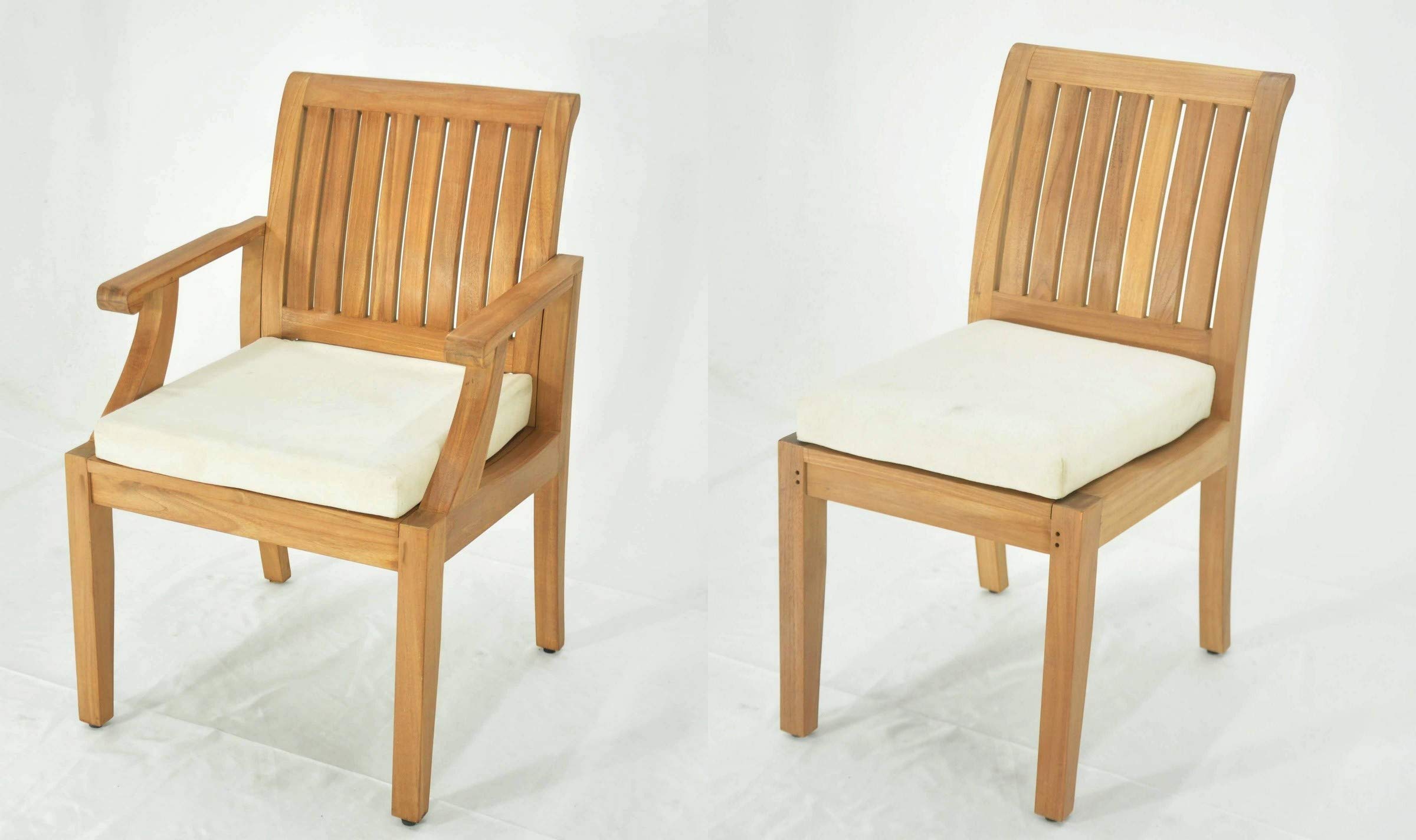 Premium 4-Piece Teak Wood Dining Set - 36
