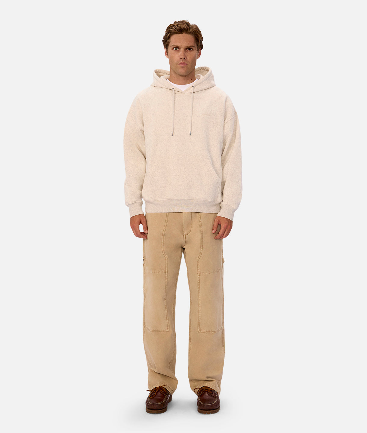 The New Del Sur Marle Hoodie - Soft & Cozy Women's Pullover Sweatshirt | Oatmeal Color | Perfect for Casual Wear, Lounge & Outdoor Activities