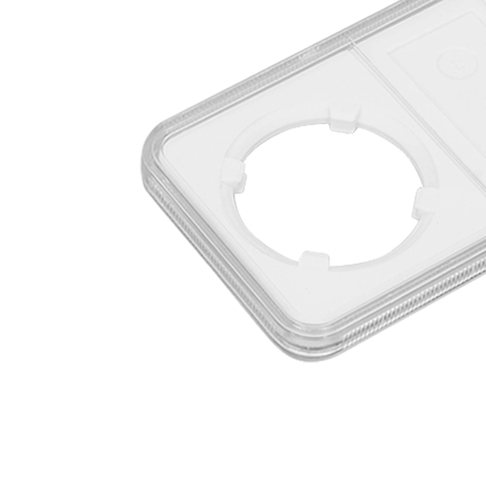 35mm Clear Plastic Storage Box - 10 Pack for Organizing Collectibles, Jewelry, Beads & Small Items | Durable Transparent Container for Home, Office & Craft Storage