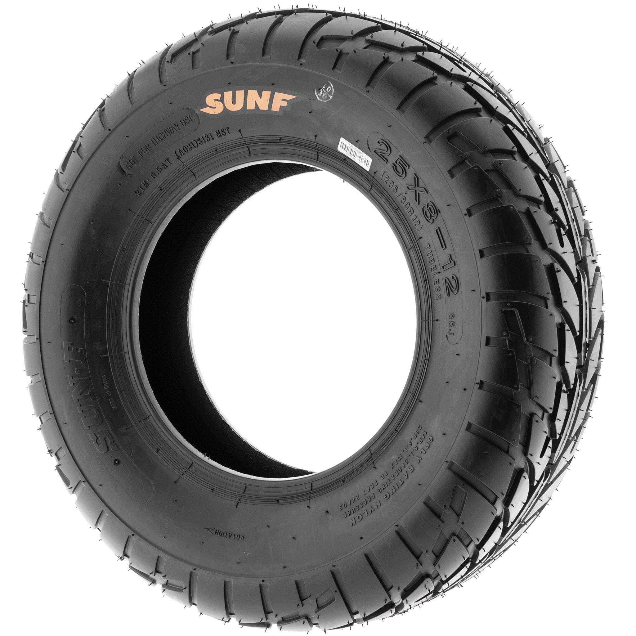 SUNF 22x10-12 ATV UTV Tires - 6 PR Tubeless All-Terrain Tires (Set of 2) - Perfect for Off-Roading, Mudding & Trail Riding